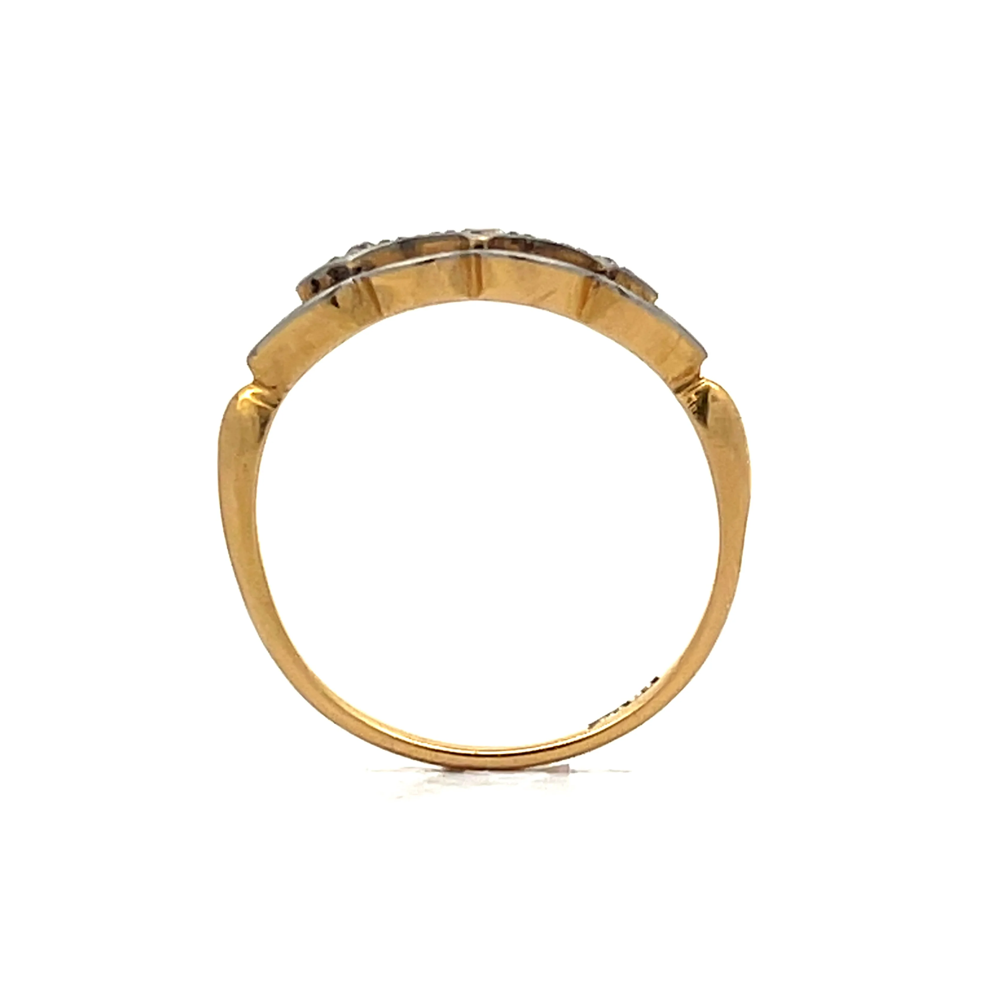 .06 Edwardian Old Mine Cut Diamond Ring in 18k - Image 4