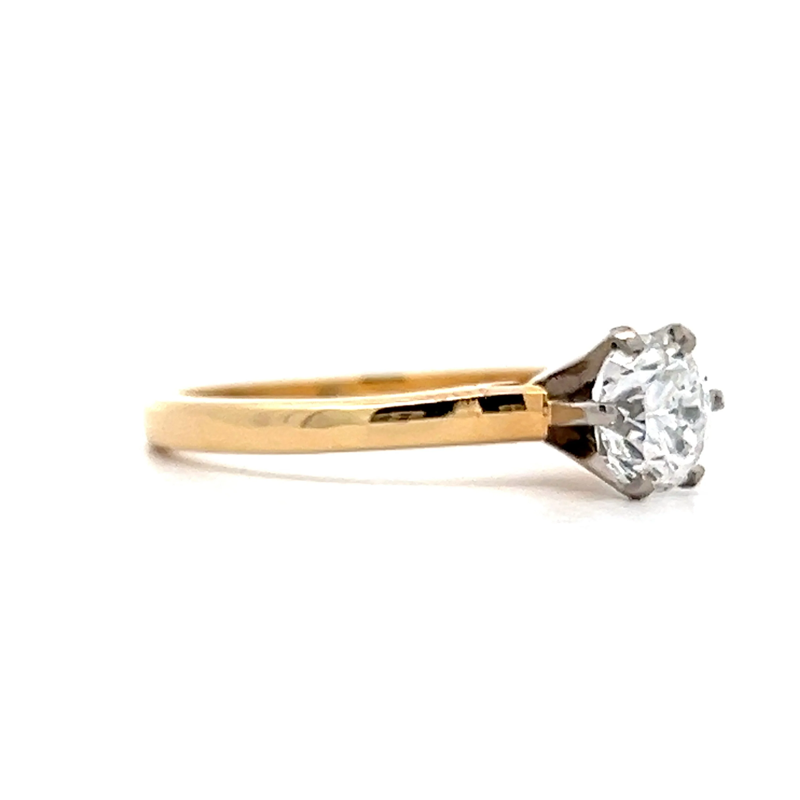 1.00 Jabel Retro Transitional Diamond Solitaire Engagement Ring - Image 3
