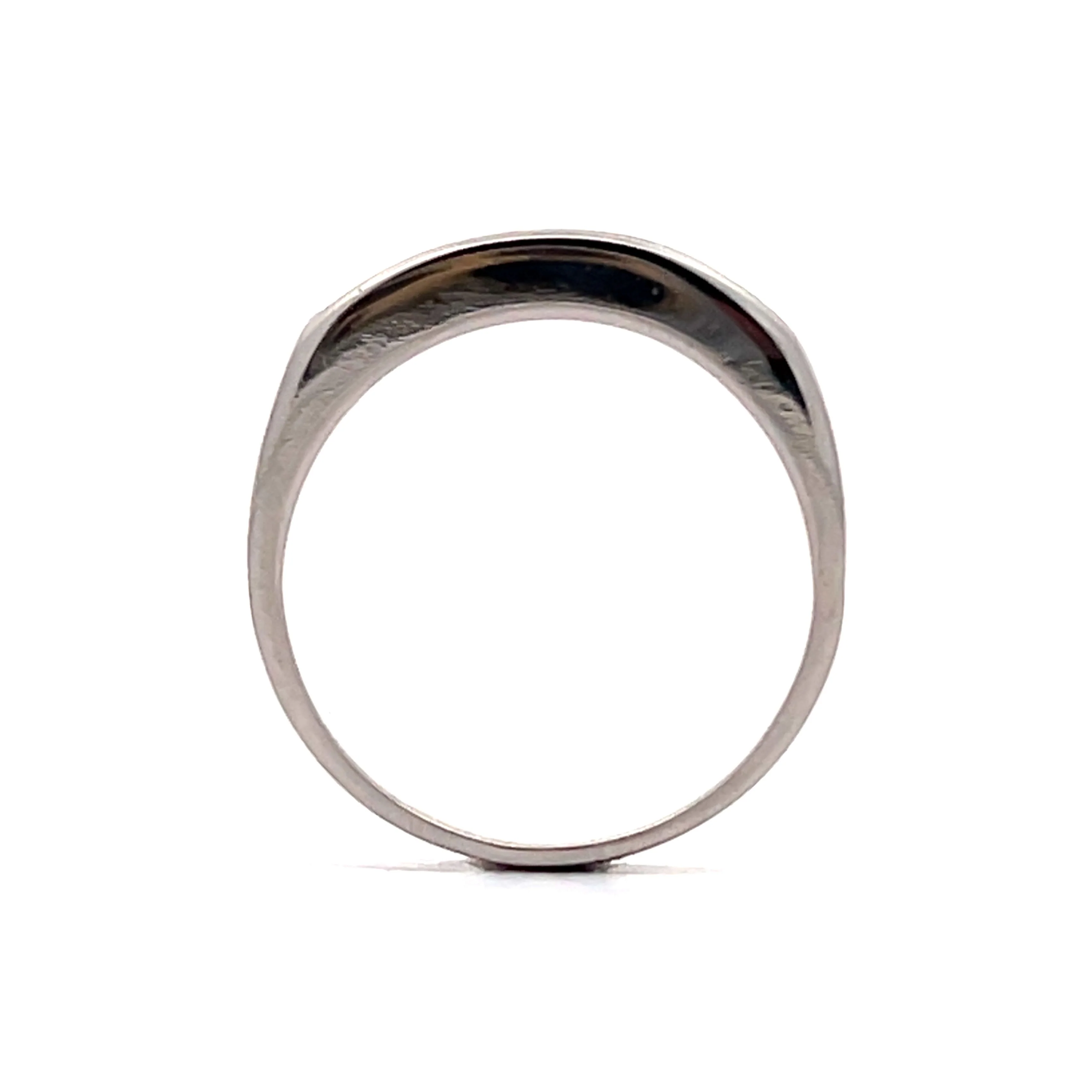 1.00 Square Step Cut Diamond Band in Platinum - Image 4