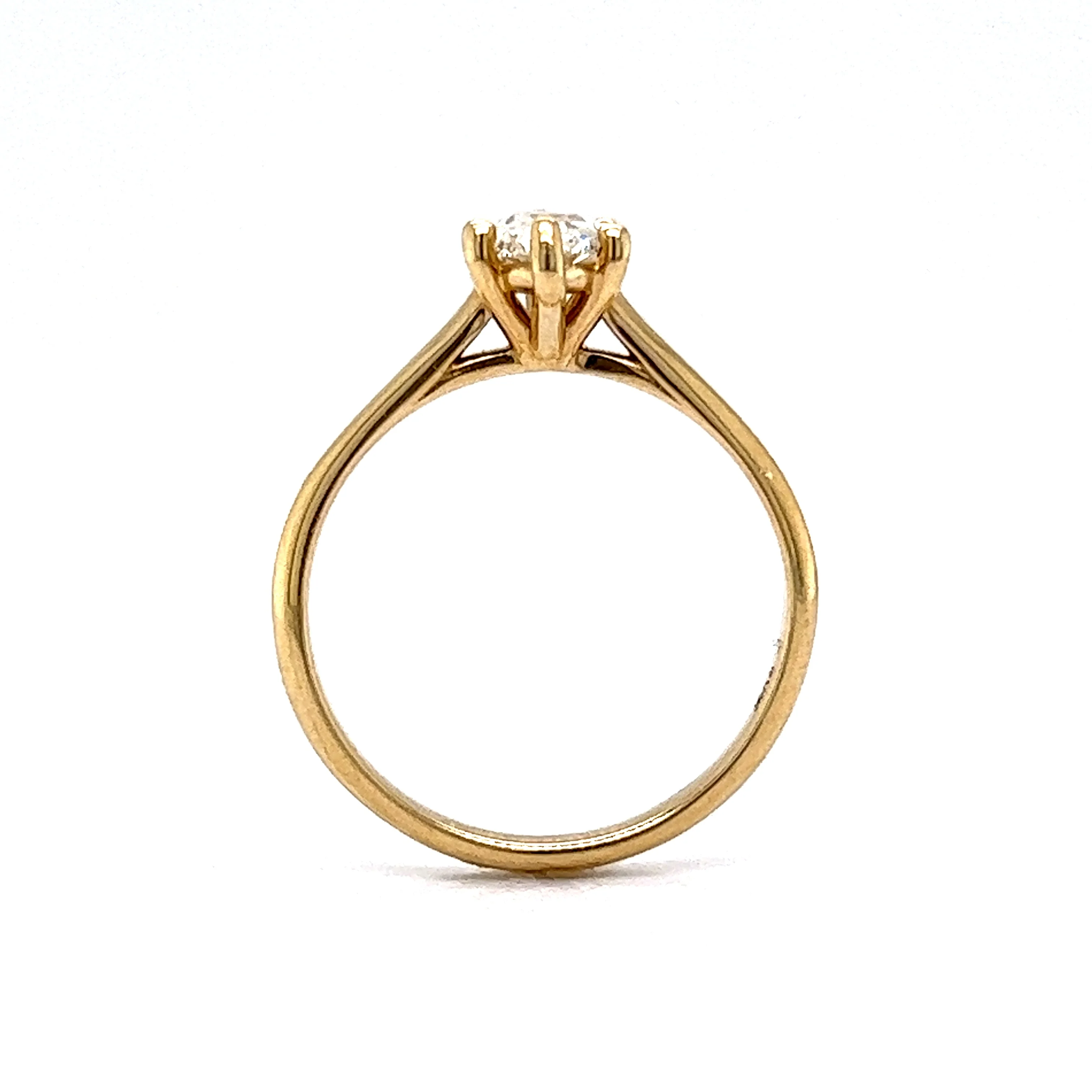 1.01 Carat Marquise Cut Diamond Engagement Ring in 14k - Image 4
