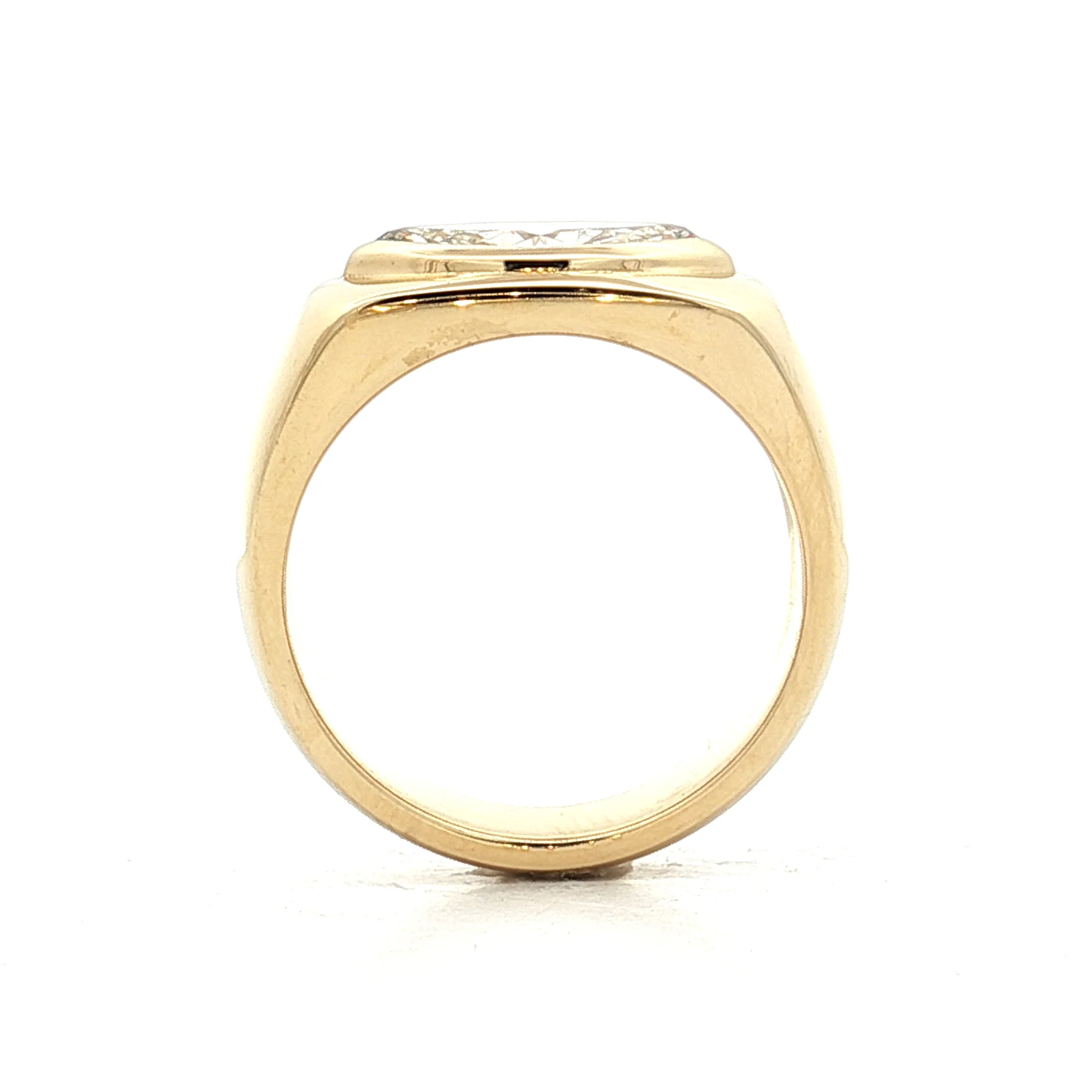 1.01 Chunky Marquise Diamond Right Hand Ring in 18k - Image 4