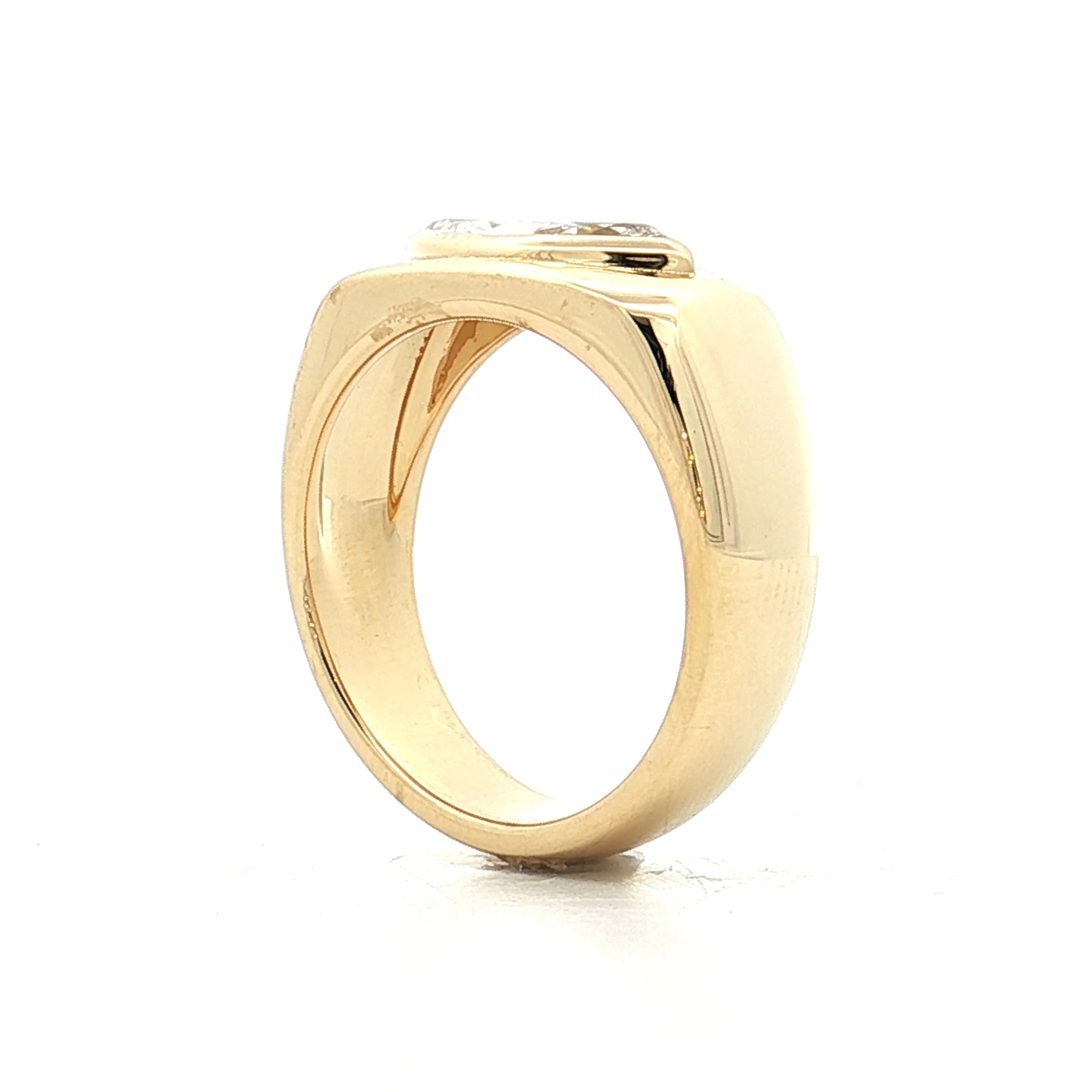 1.01 Chunky Marquise Diamond Right Hand Ring in 18k - Image 5