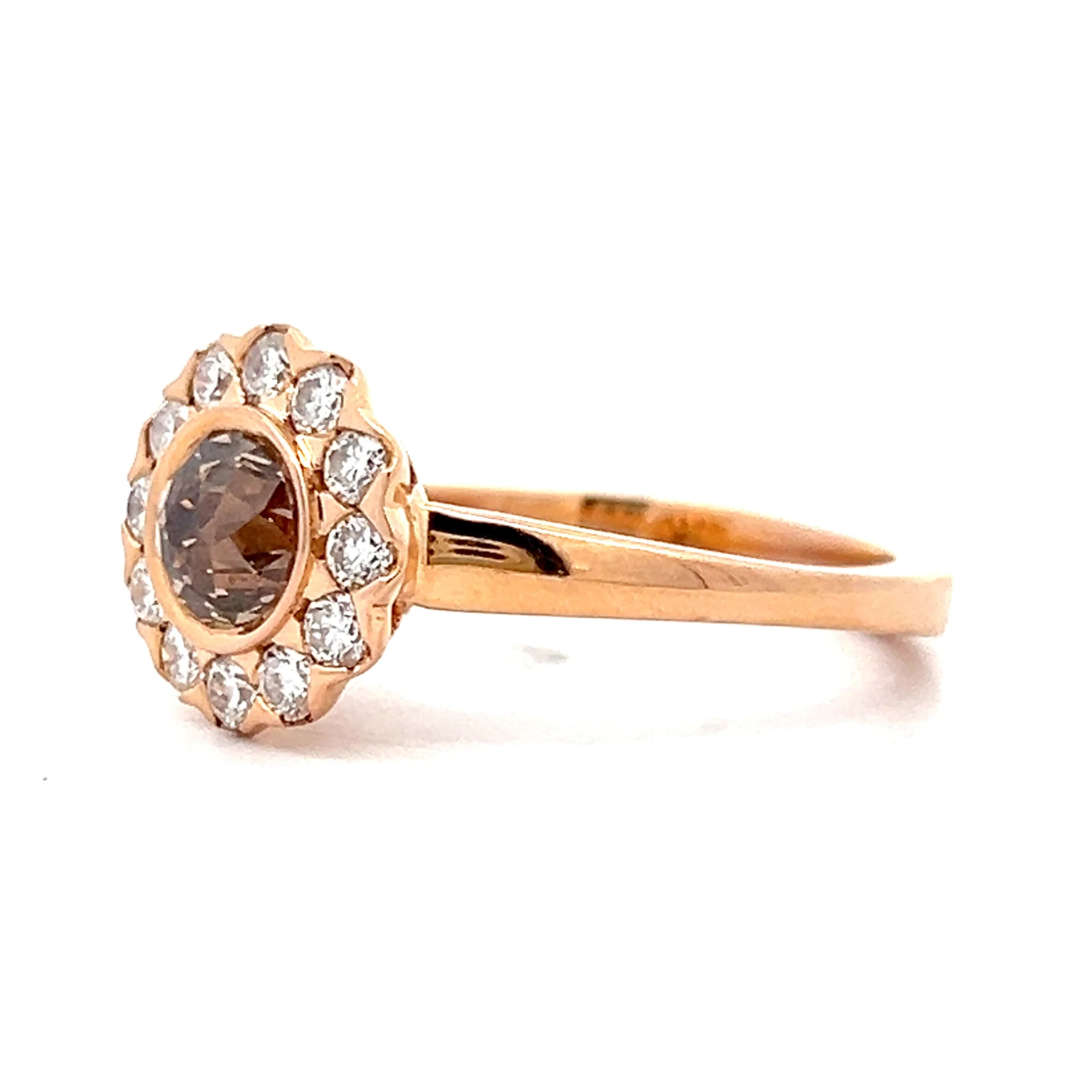 1.02 Crown of Light Diamond Engagement Ring in 18k - Image 2
