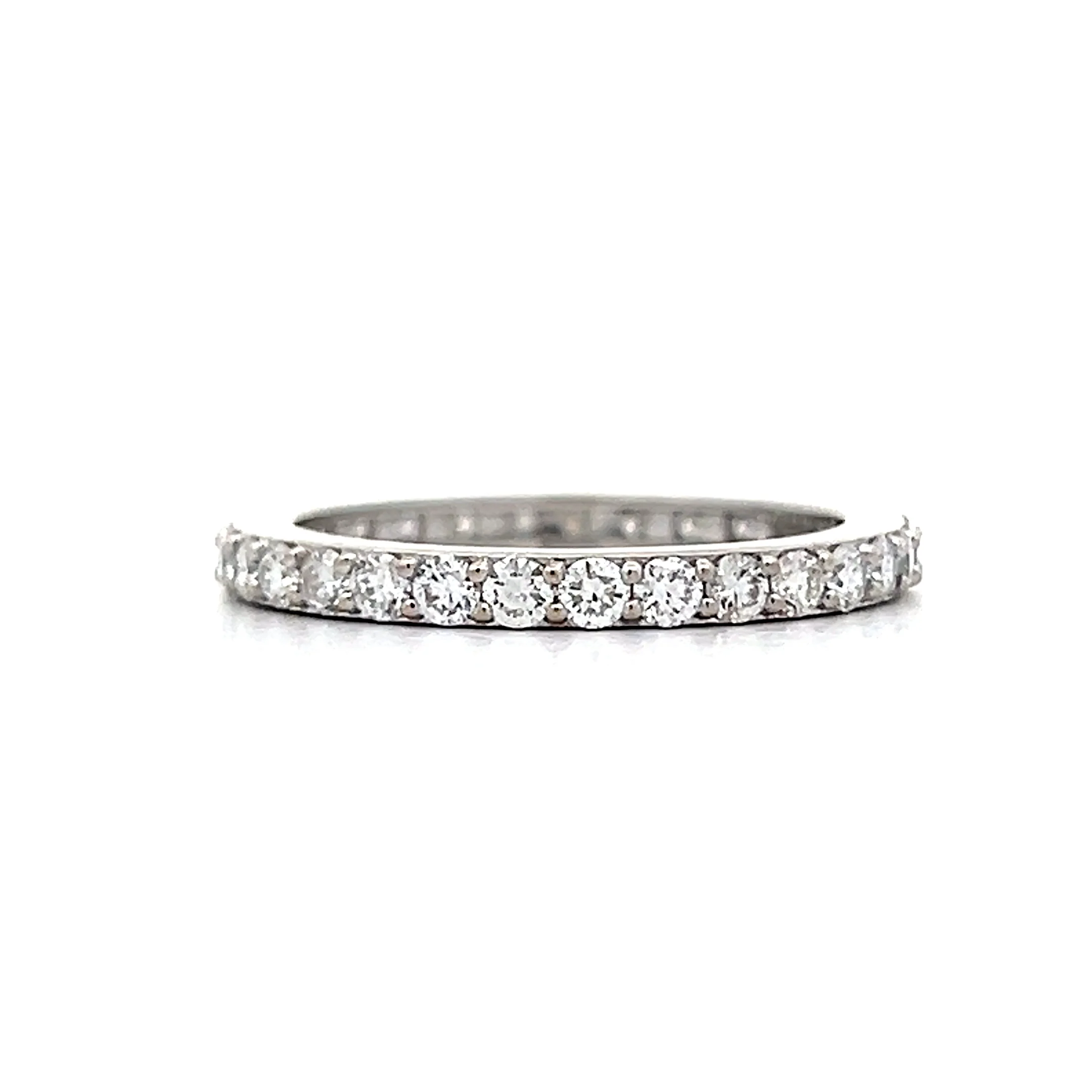1.02 Diamond Eternity Wedding Band in 18k - Image 2