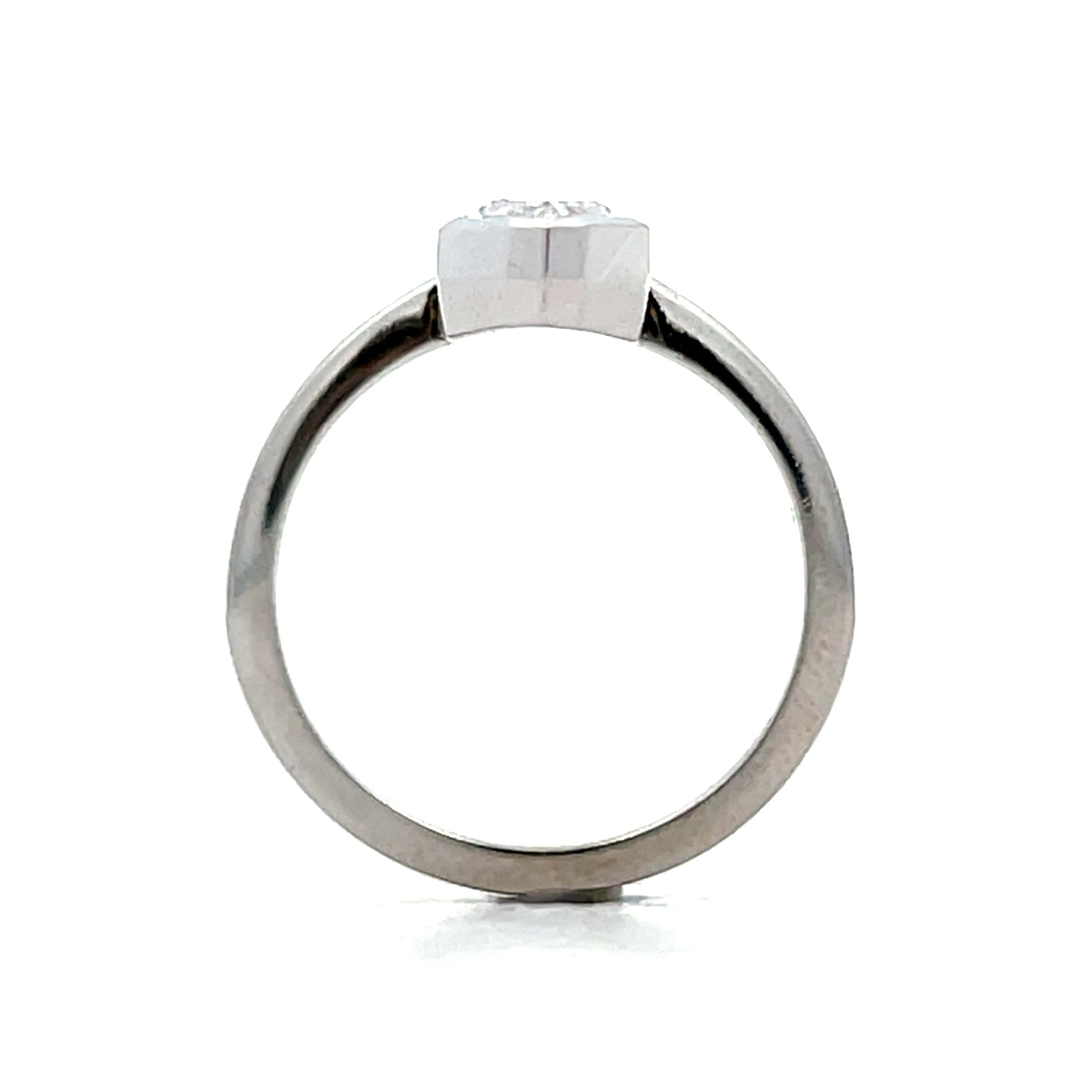 1.03 Pear Diamond Toi Et Moi Engagement Ring Platinum - Image 4
