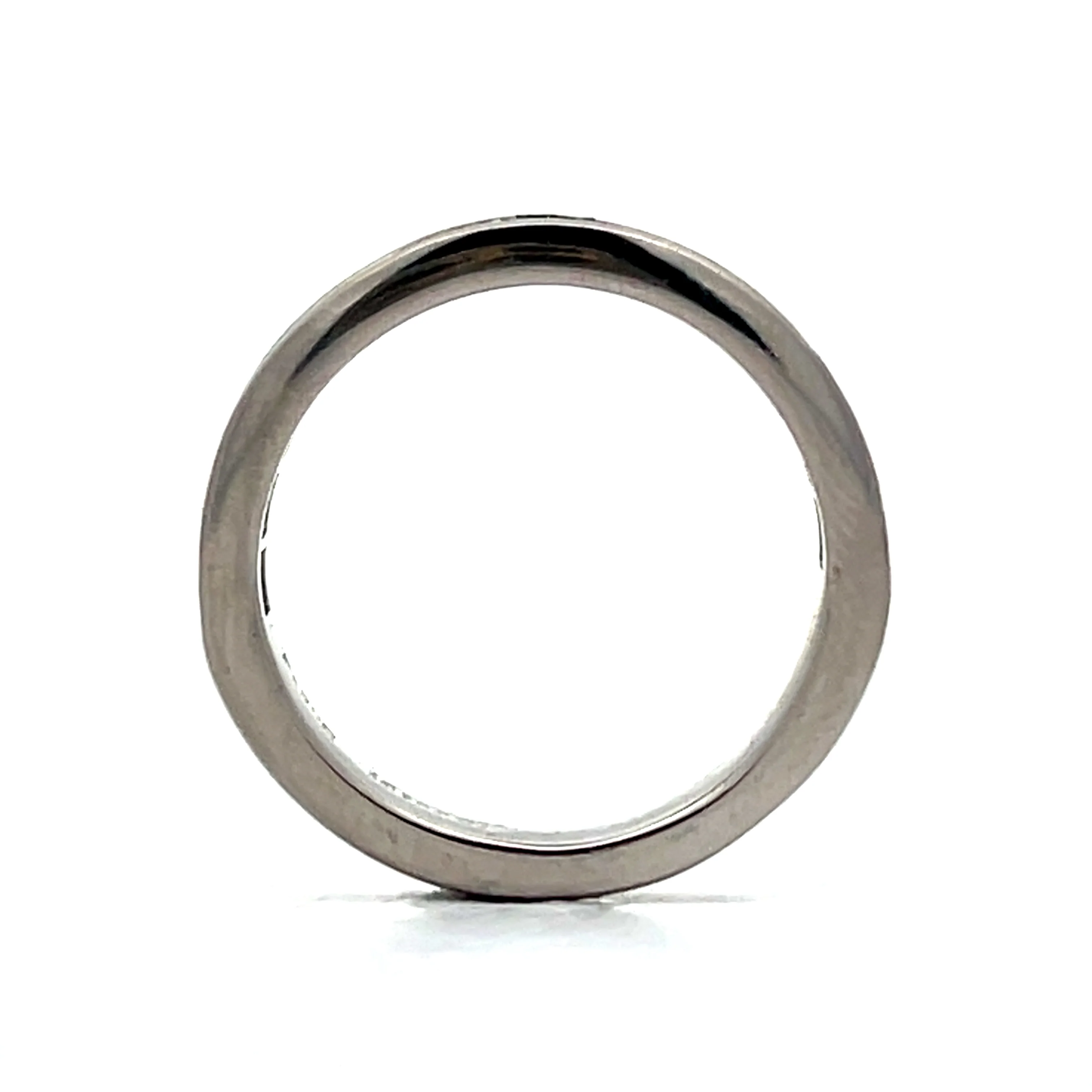1.07 Baguette Diamond Wedding Band in Platinum - Image 4