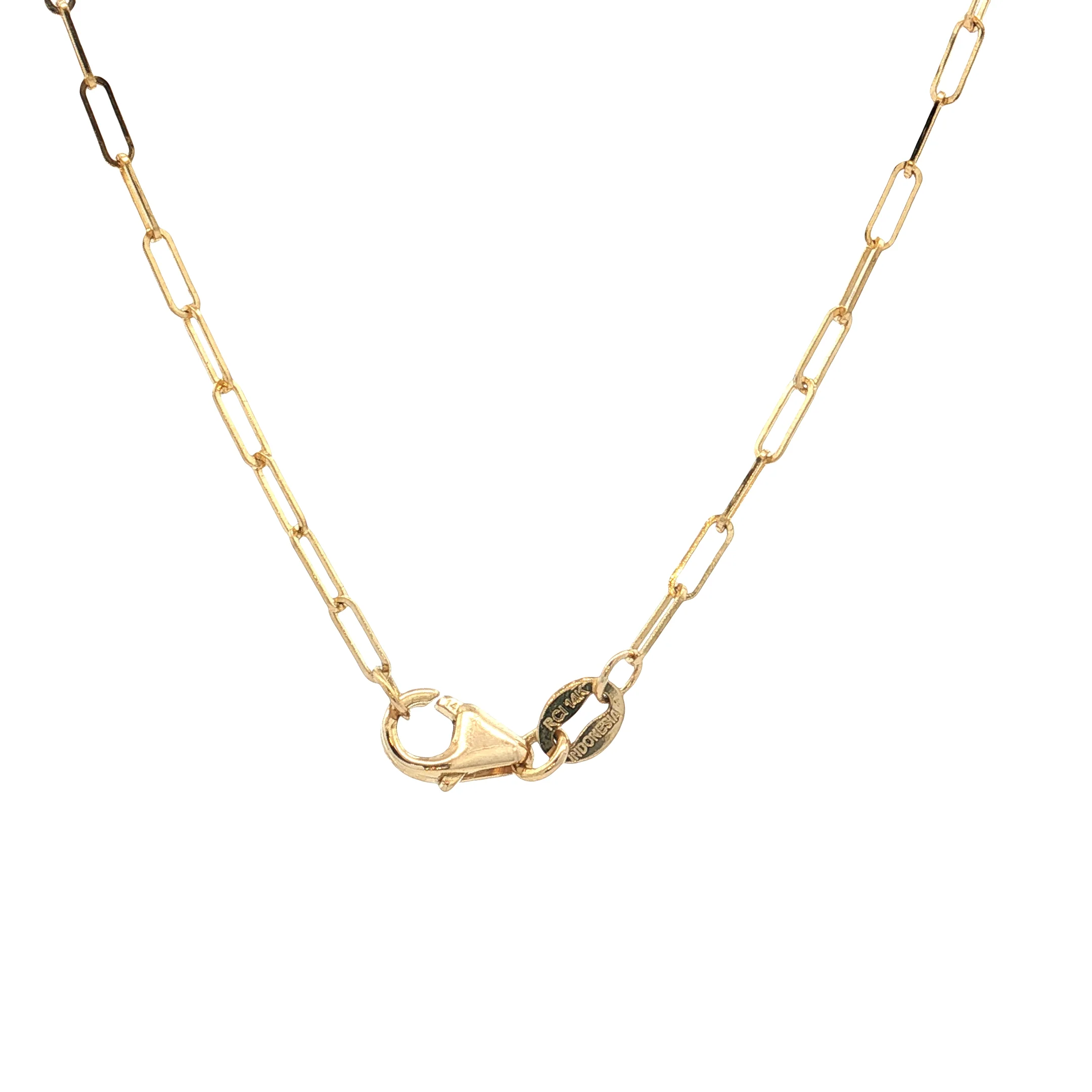 1.07 Round Brilliant Diamond Pendant Necklace 14k - Image 4
