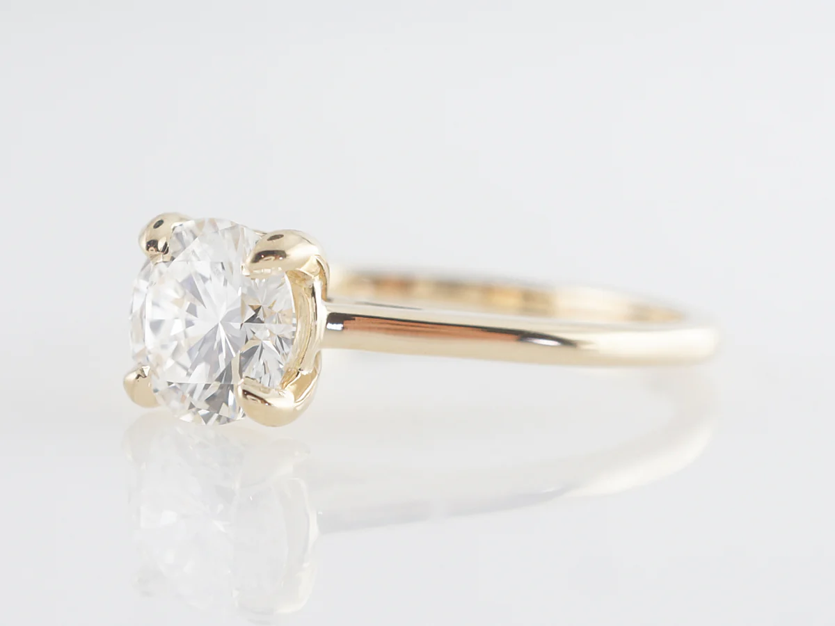 1.08 Carat GIA Certified Solitaire Diamond Engagement Ring - Image 2