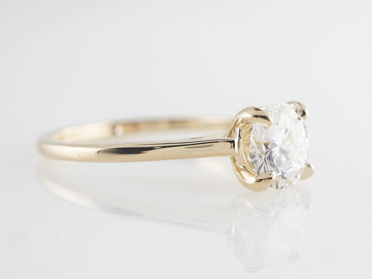 1.08 Carat GIA Certified Solitaire Diamond Engagement Ring - Image 3