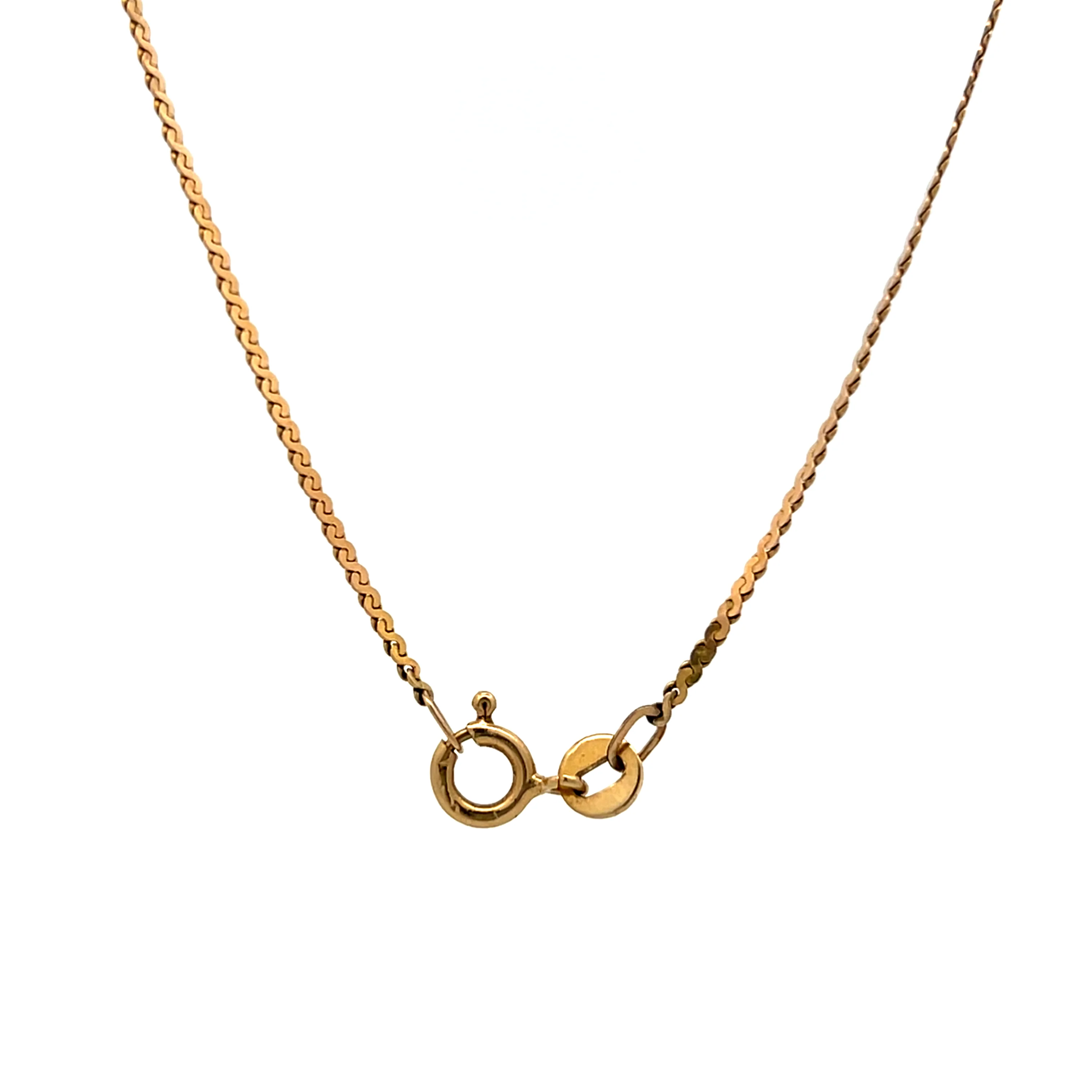 1.18 Vintage Star of David Pendant Necklace in 14k - Image 4