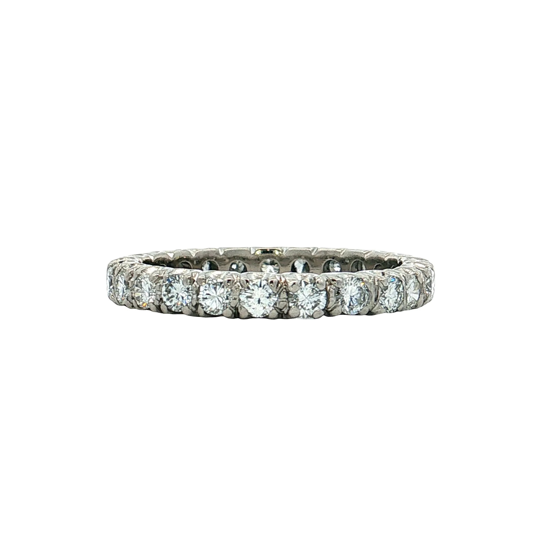 1.20 Diamond Eternity Band 18k White Gold - Image 2