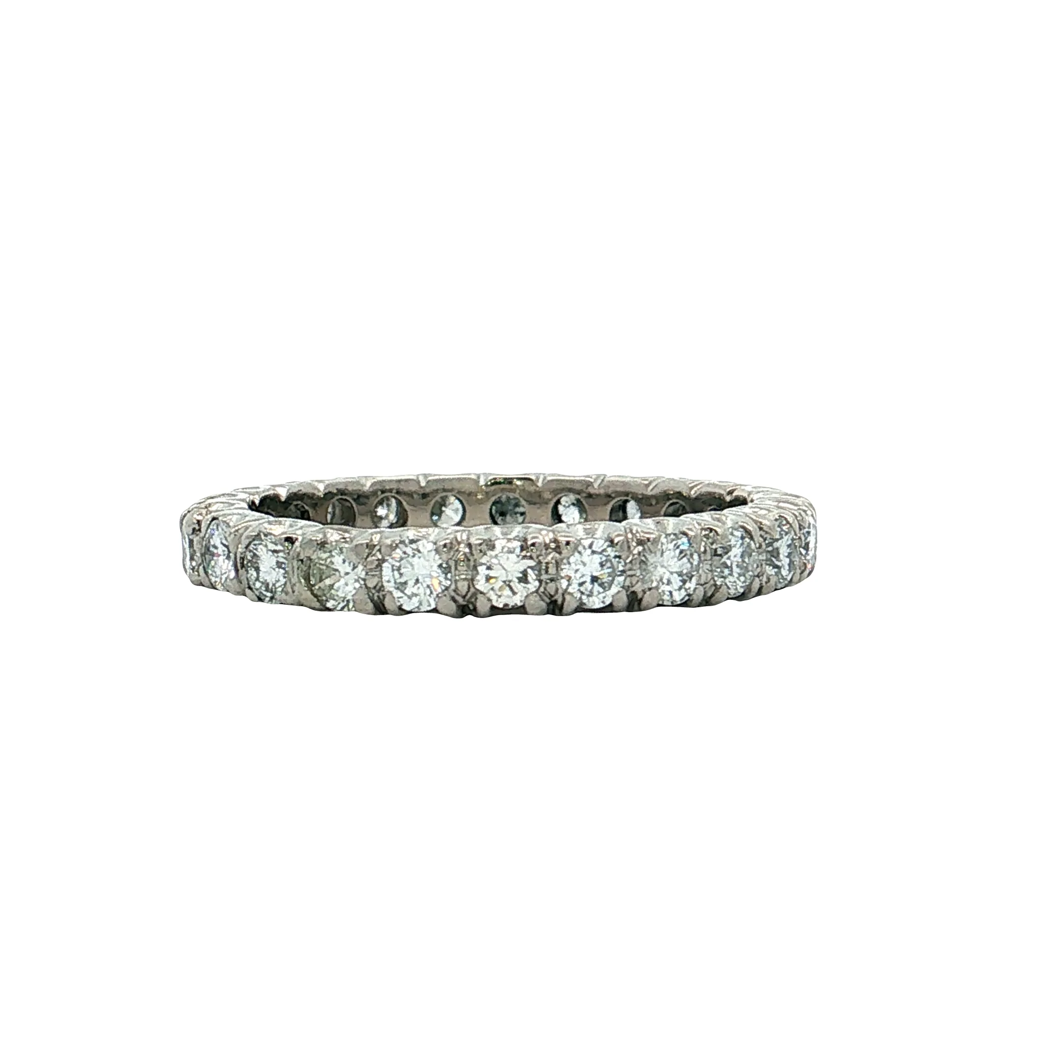 1.20 Diamond Eternity Band 18k White Gold - Image 3