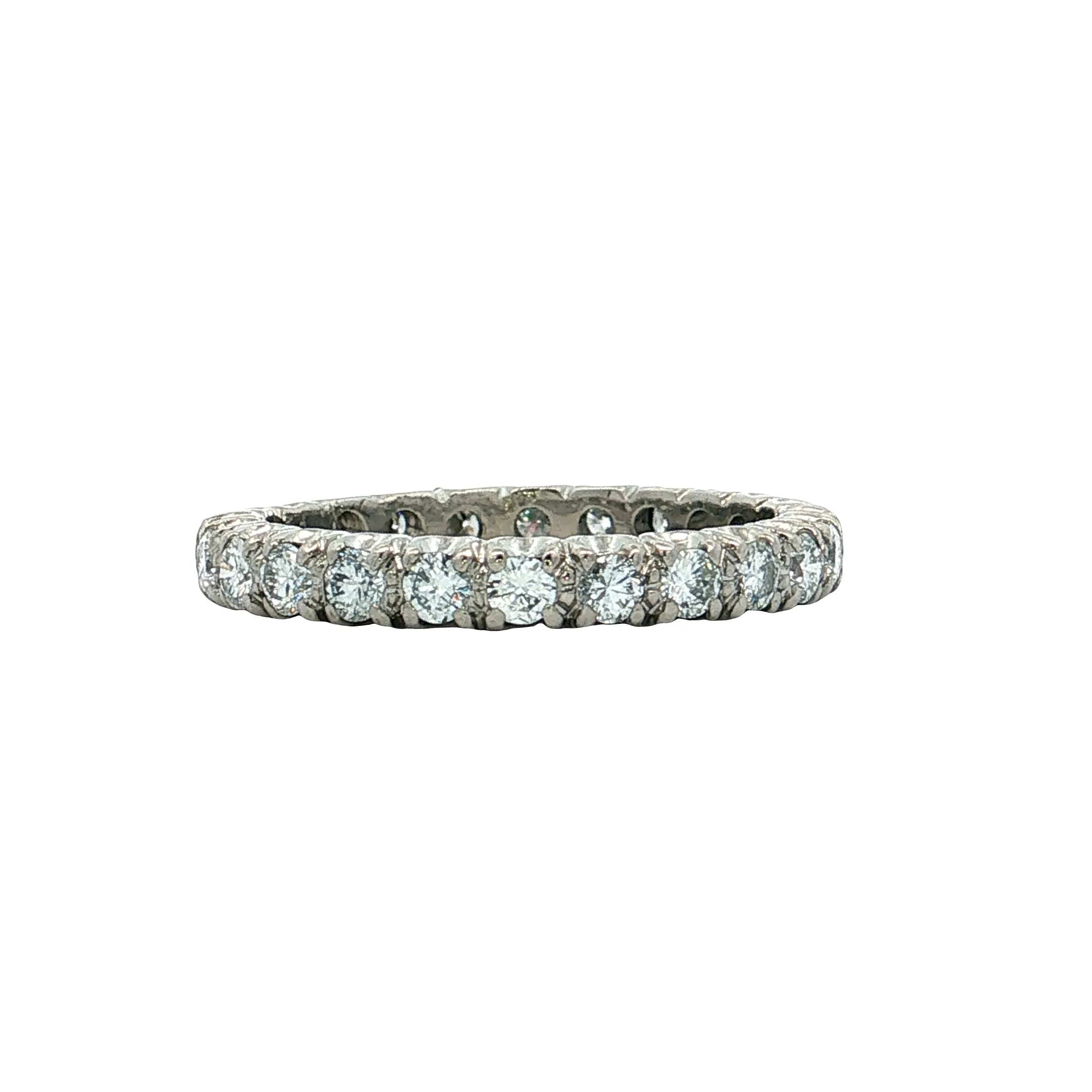 1.20 Diamond Eternity Band 18k White Gold - Image 4