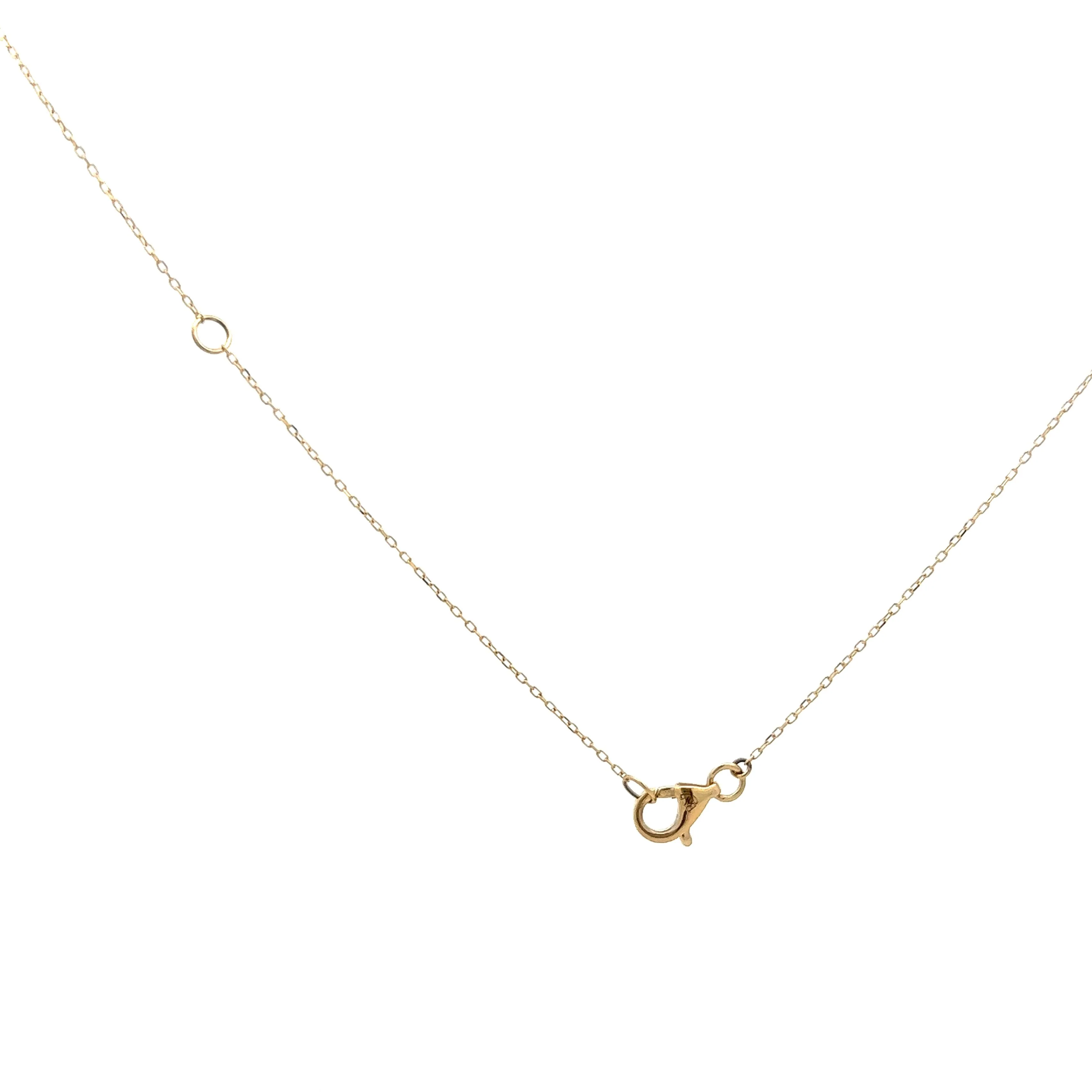 1.21 Multi-Gemstone Necklace in 14k Yellow Gold - Image 4