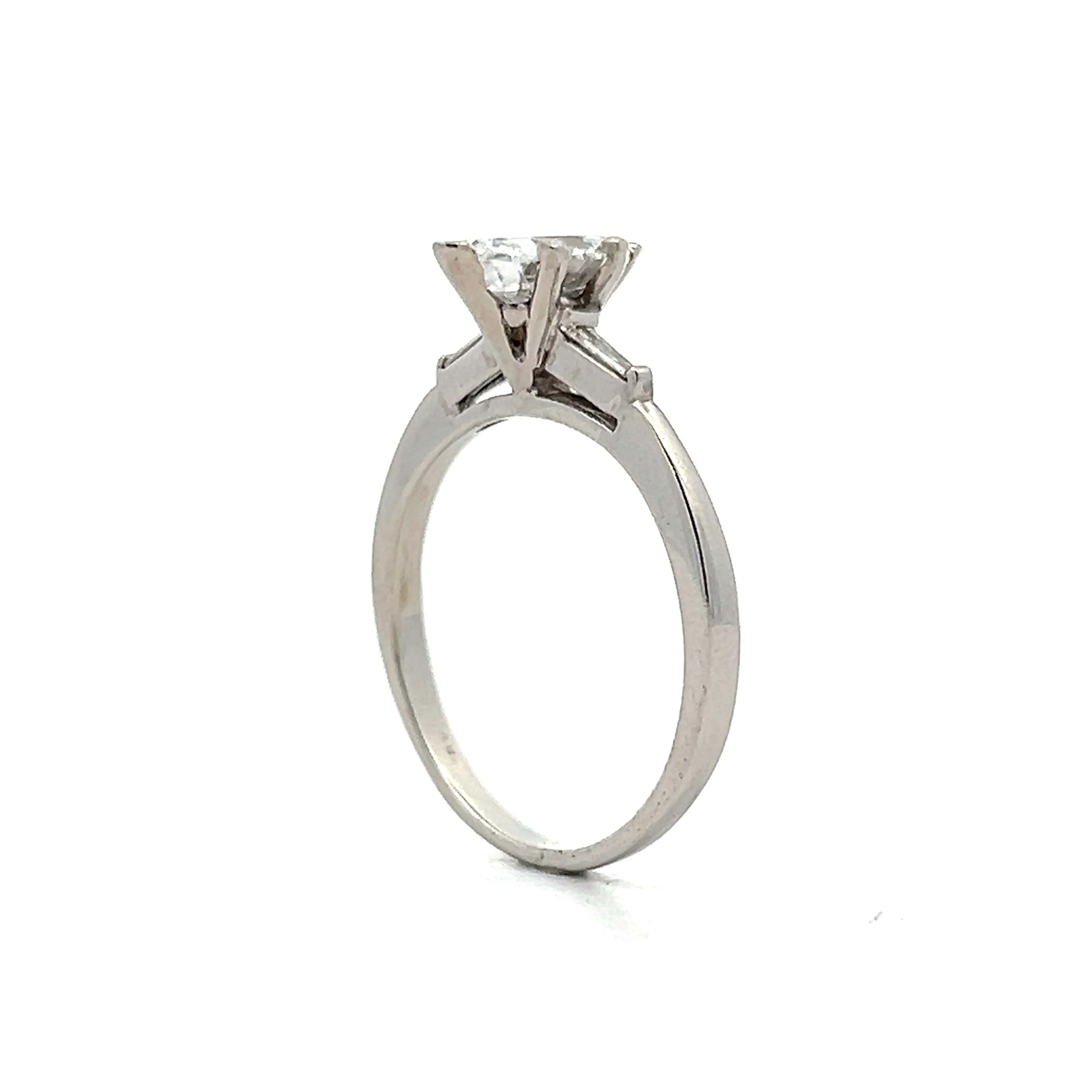 1.22 Marquise Diamond Solitaire Engagement Ring in 18k - Image 5