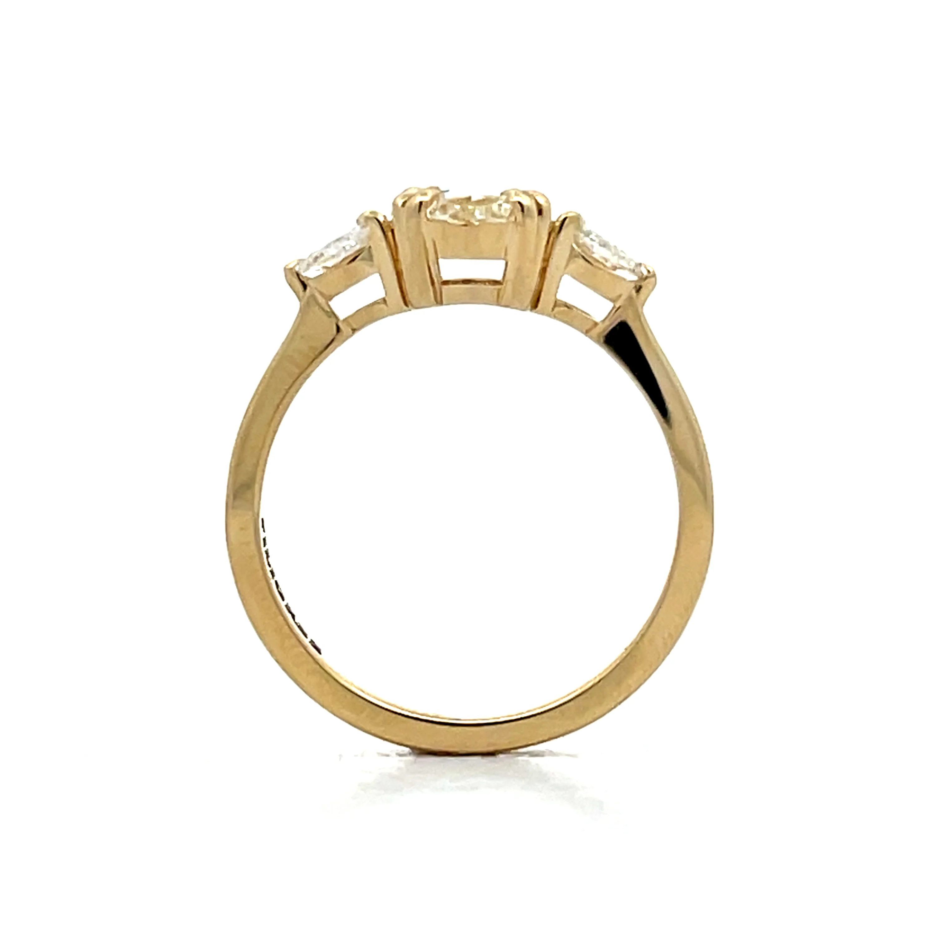 1.23 Rose Cut Diamond Engagement Ring in 14k - Image 4