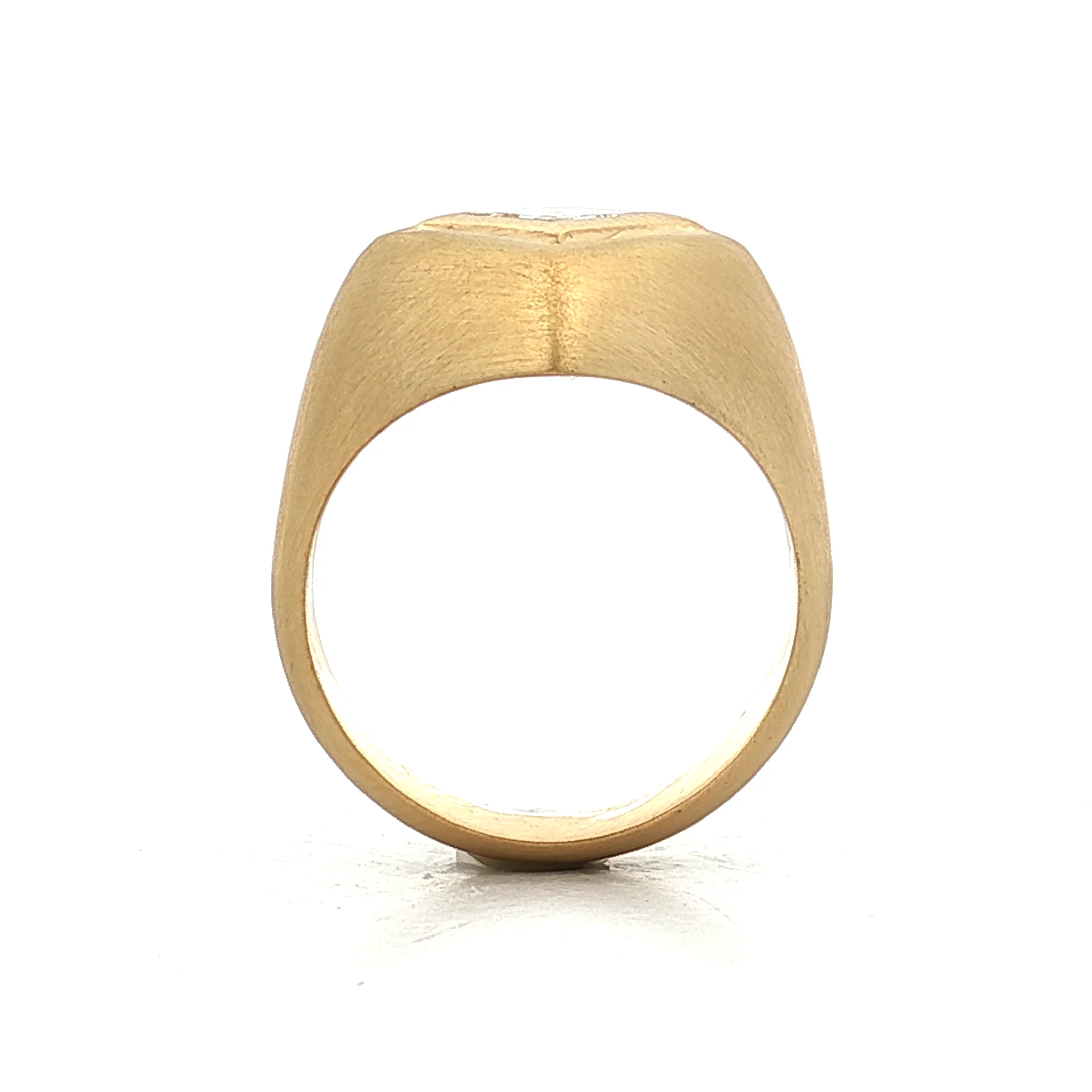 1.25 Princess Diamond Cocktail Ring 18k Yellow Gold - Image 4