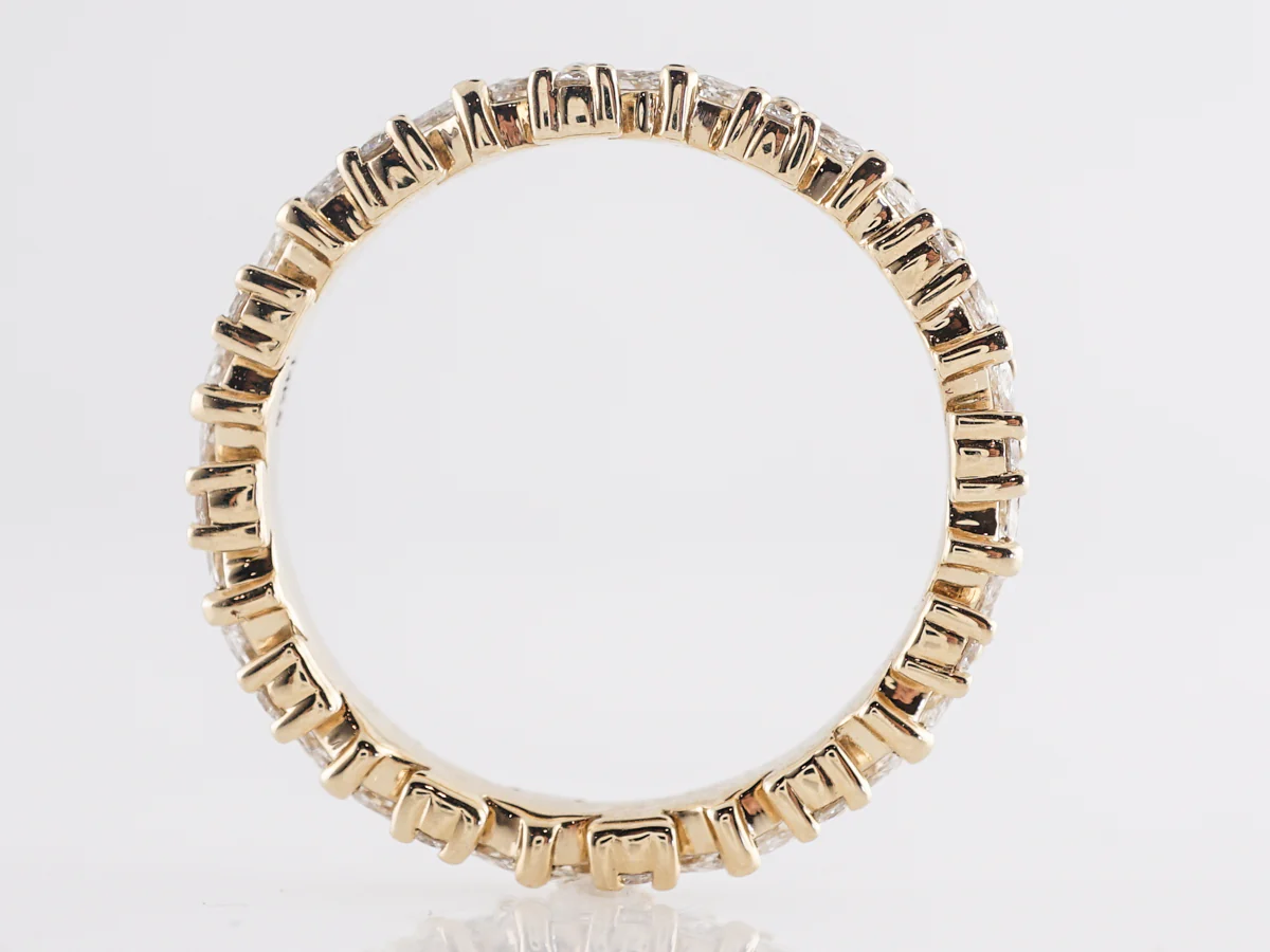 1.26 Diamond Eternity Band in 14k Yellow Gold - Image 2