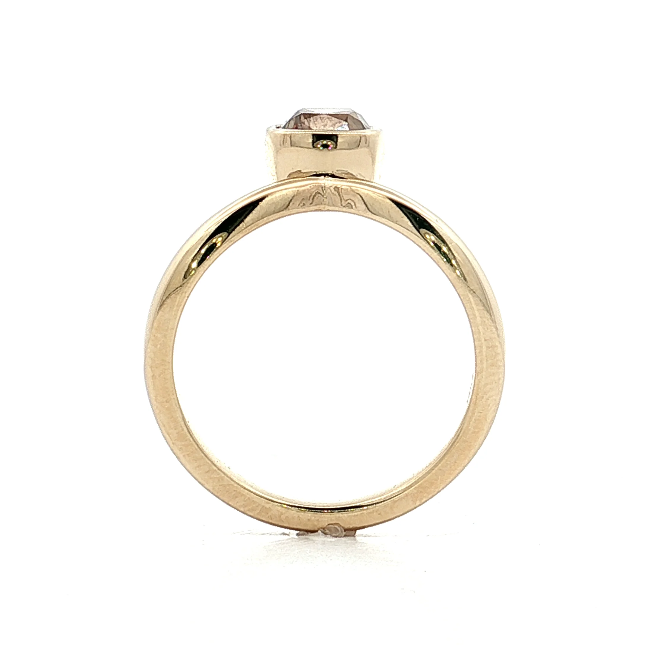 1.29 Cushion Diamond Solitaire Engagement Ring 14k - Image 4