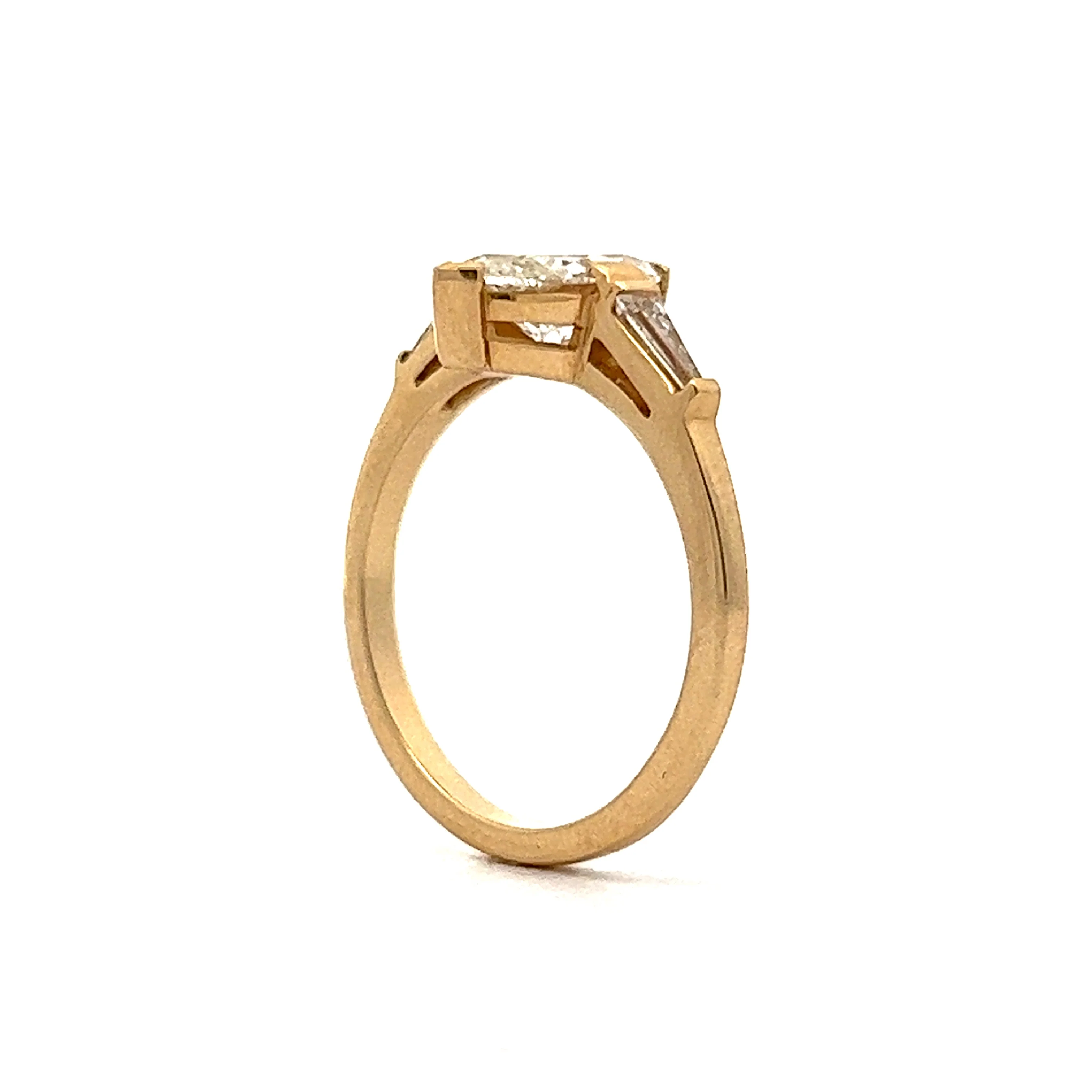 1.33 Marquise Cut Diamond Engagement Ring in 14k - Image 5