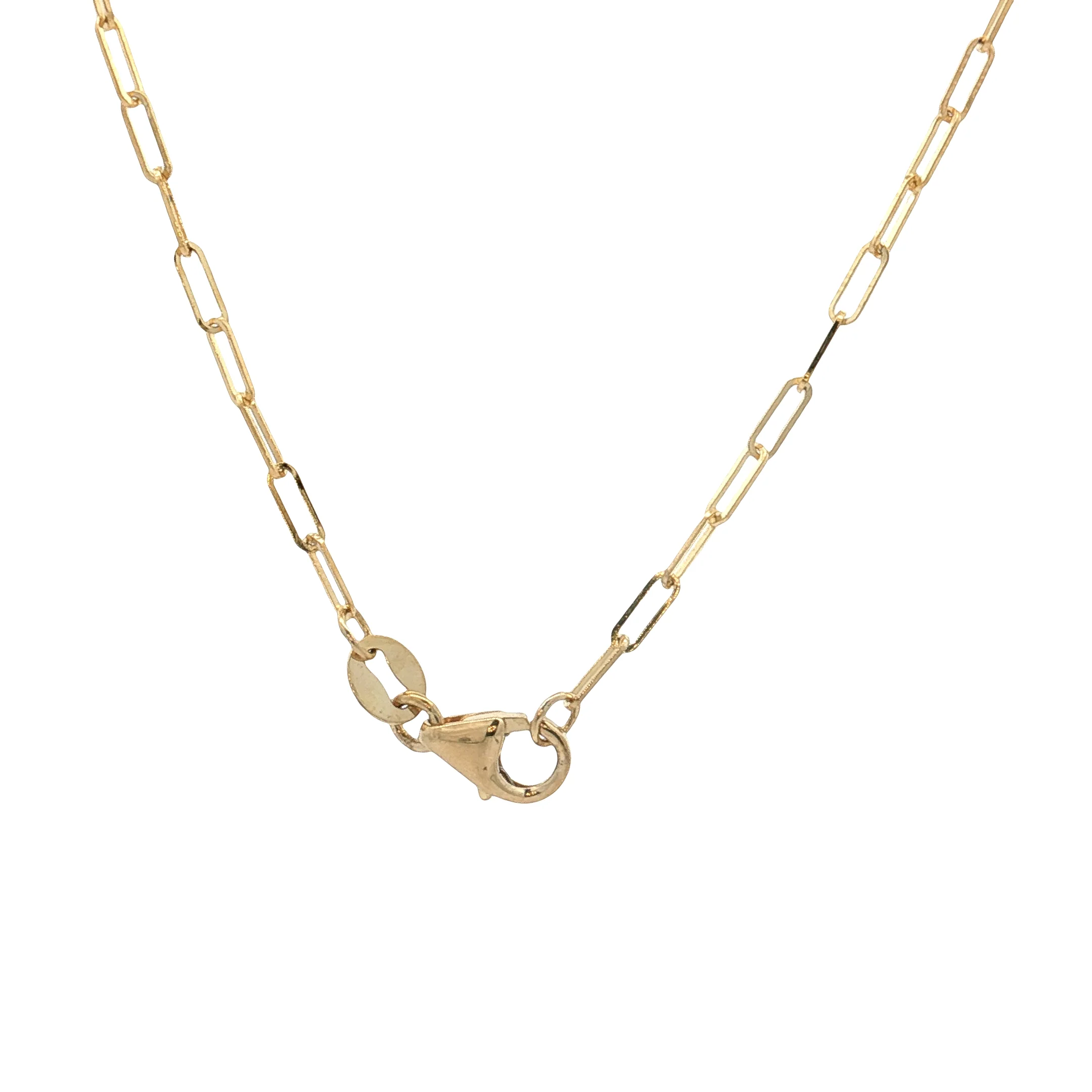 1.50 Greenish Brown Heart Diamond Pendant Necklace 14k - Image 4
