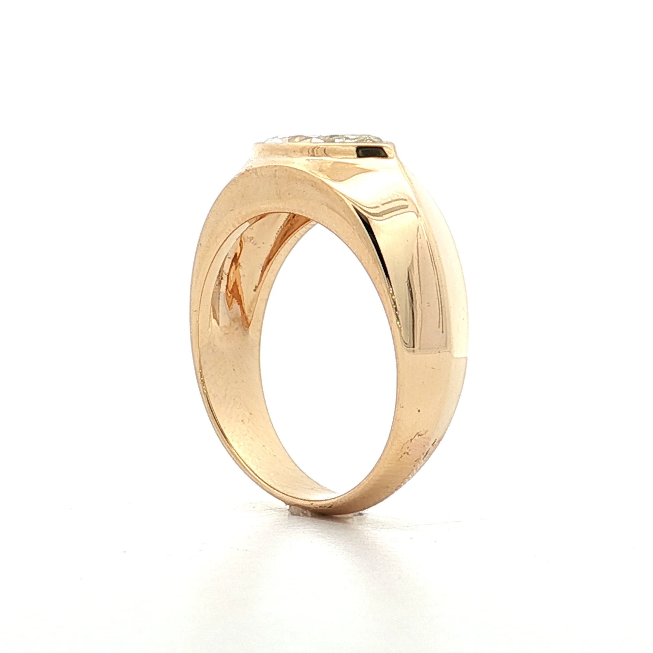 1.50 Marquise Diamond Solitaire Ring 18k Yellow Gold - Image 5