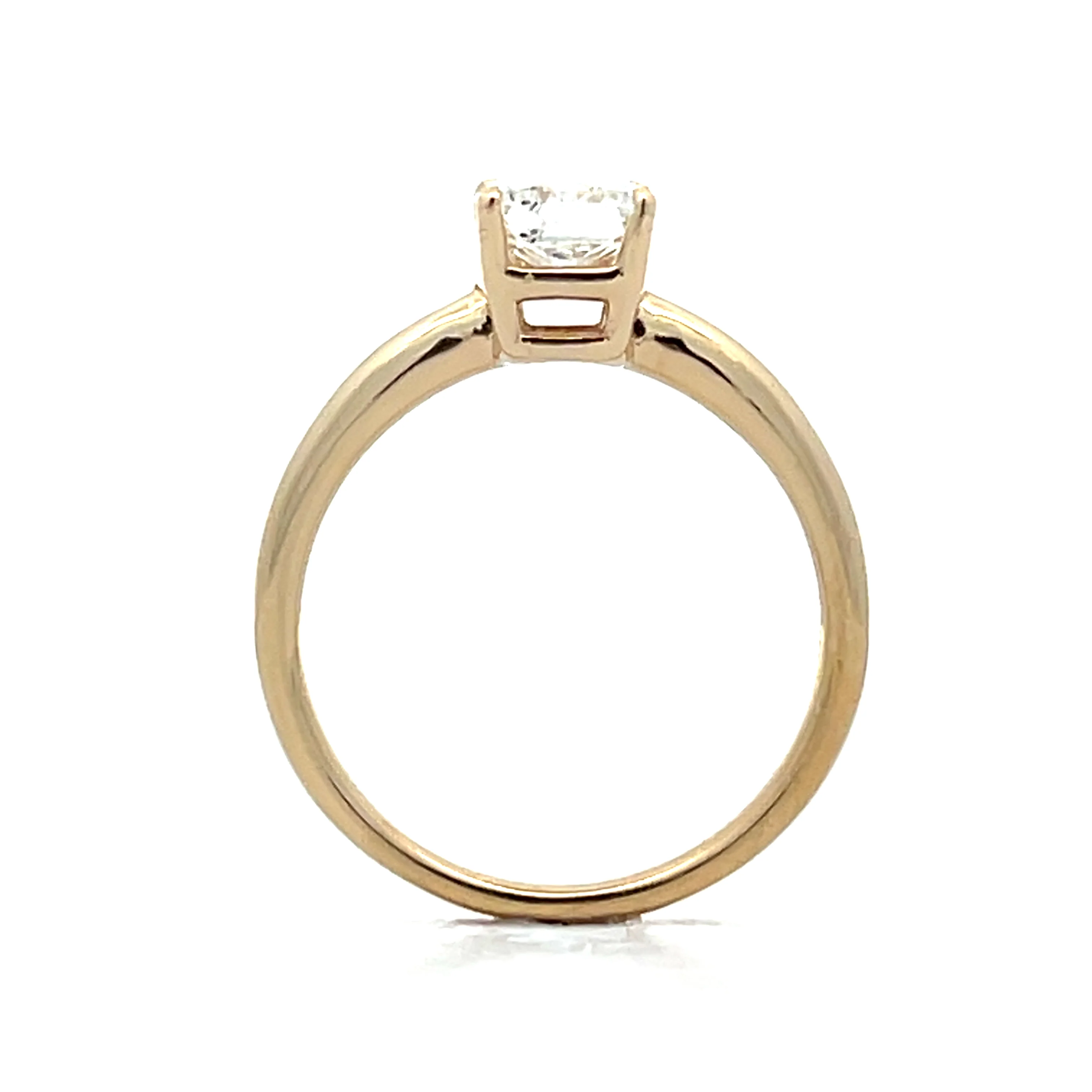 1.50 Radiant Cut Solitaire Engagement Ring in 14k - Image 4