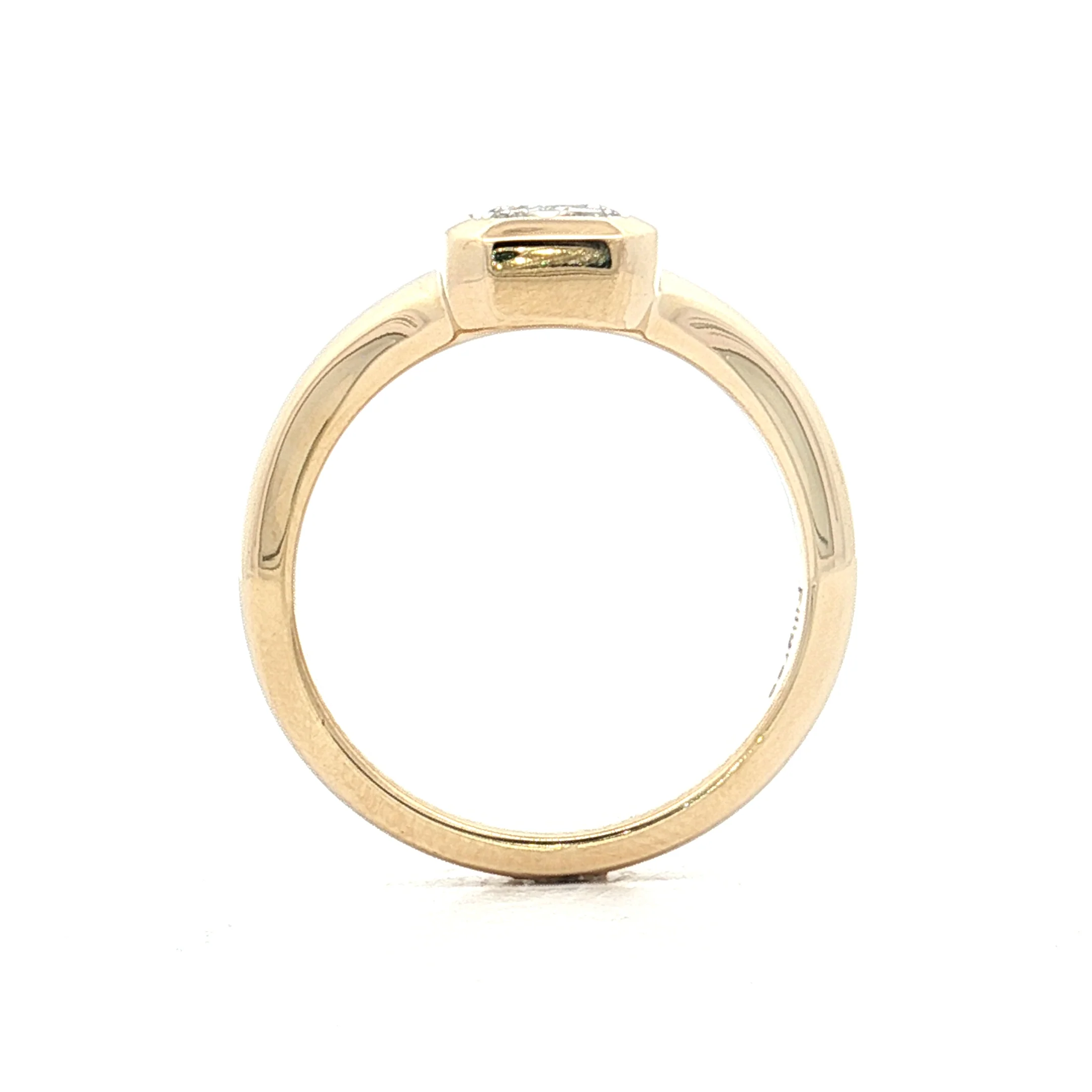 1.52 Emerald Cut Diamond Engagement Ring 14k - Image 4