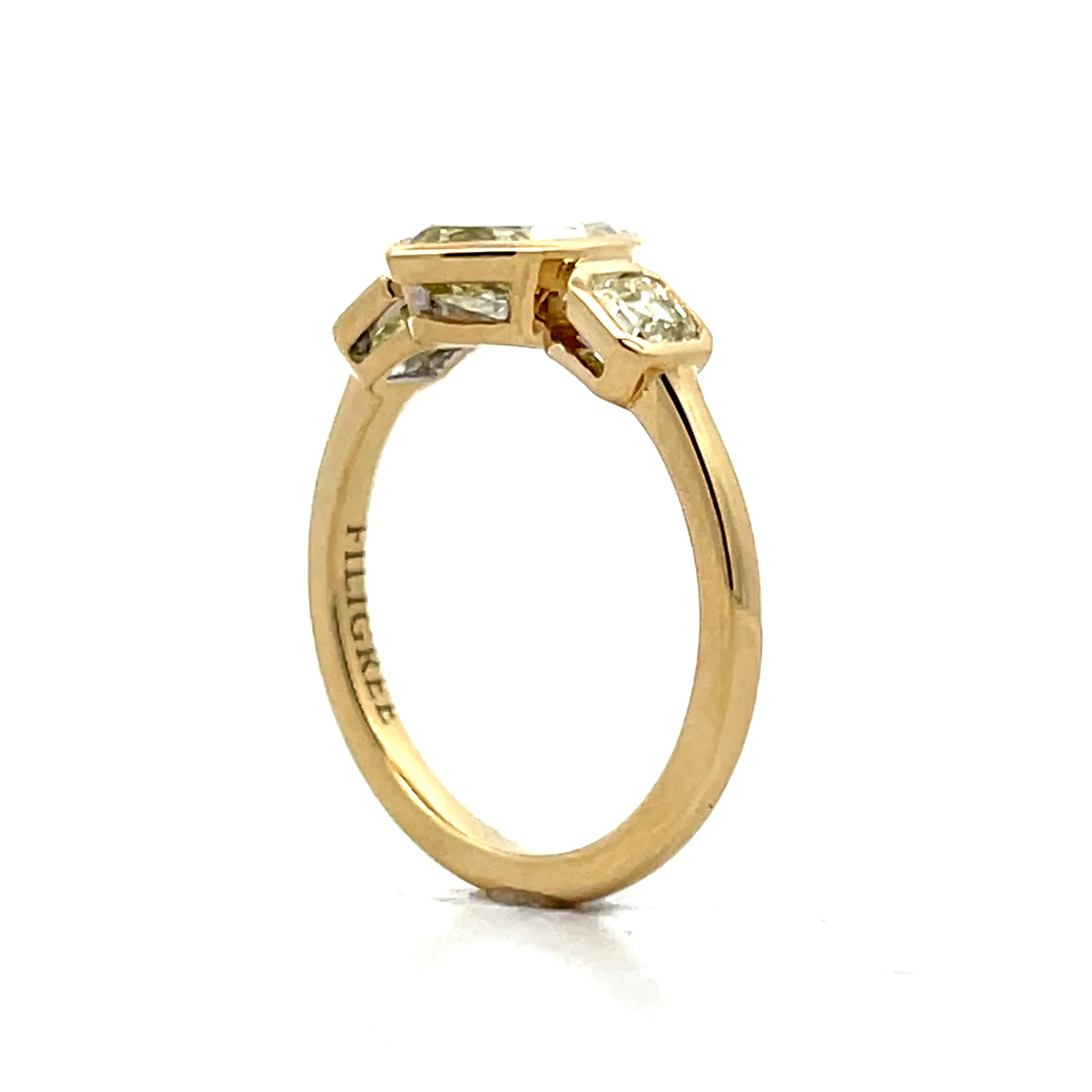1.53 Marquis Cut Diamond Engagement Ring in 14k - Image 5
