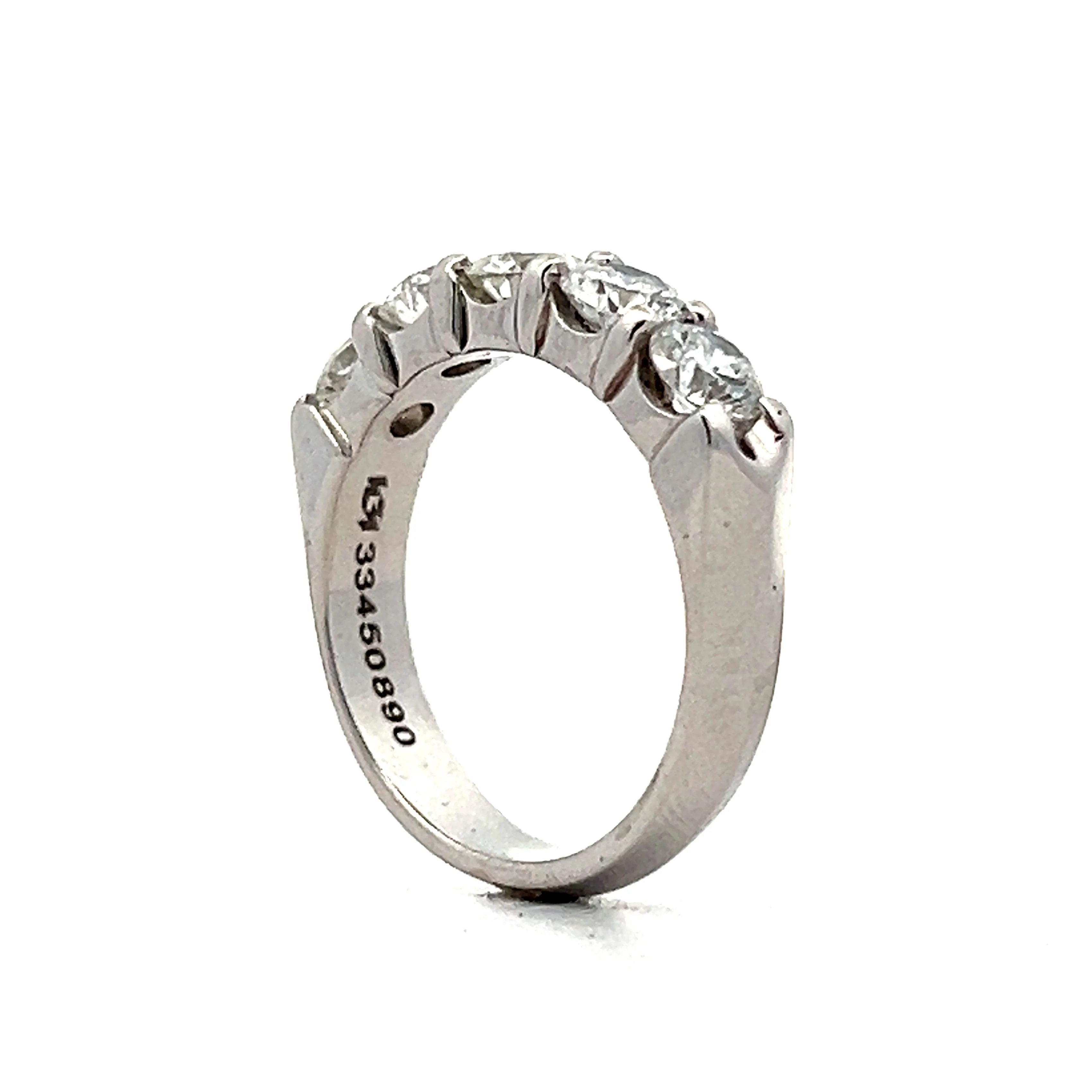 1.80 5 Stone Diamond Right Hand Ring in 18k - Image 5