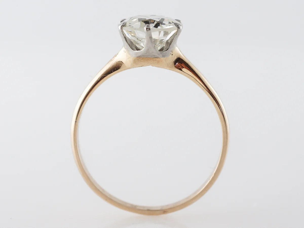 1.81 GIA Diamond Solitaire Engagement Ring in Yellow Gold - Image 4