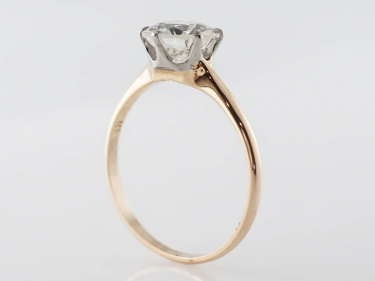 1.81 GIA Diamond Solitaire Engagement Ring in Yellow Gold - Image 5
