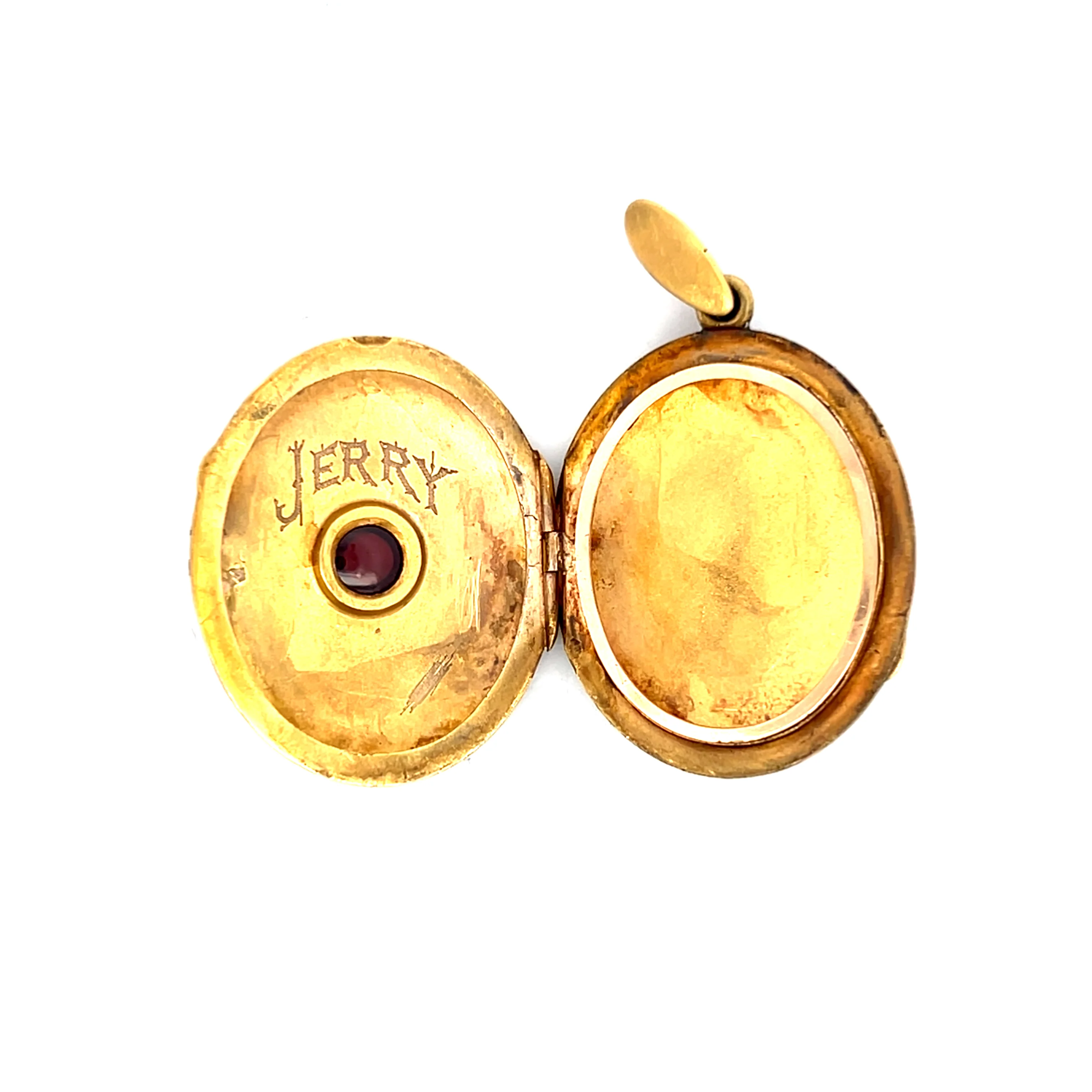 1.82 Antique Victorian Locket Pendant in 18k Yellow Gold - Image 3