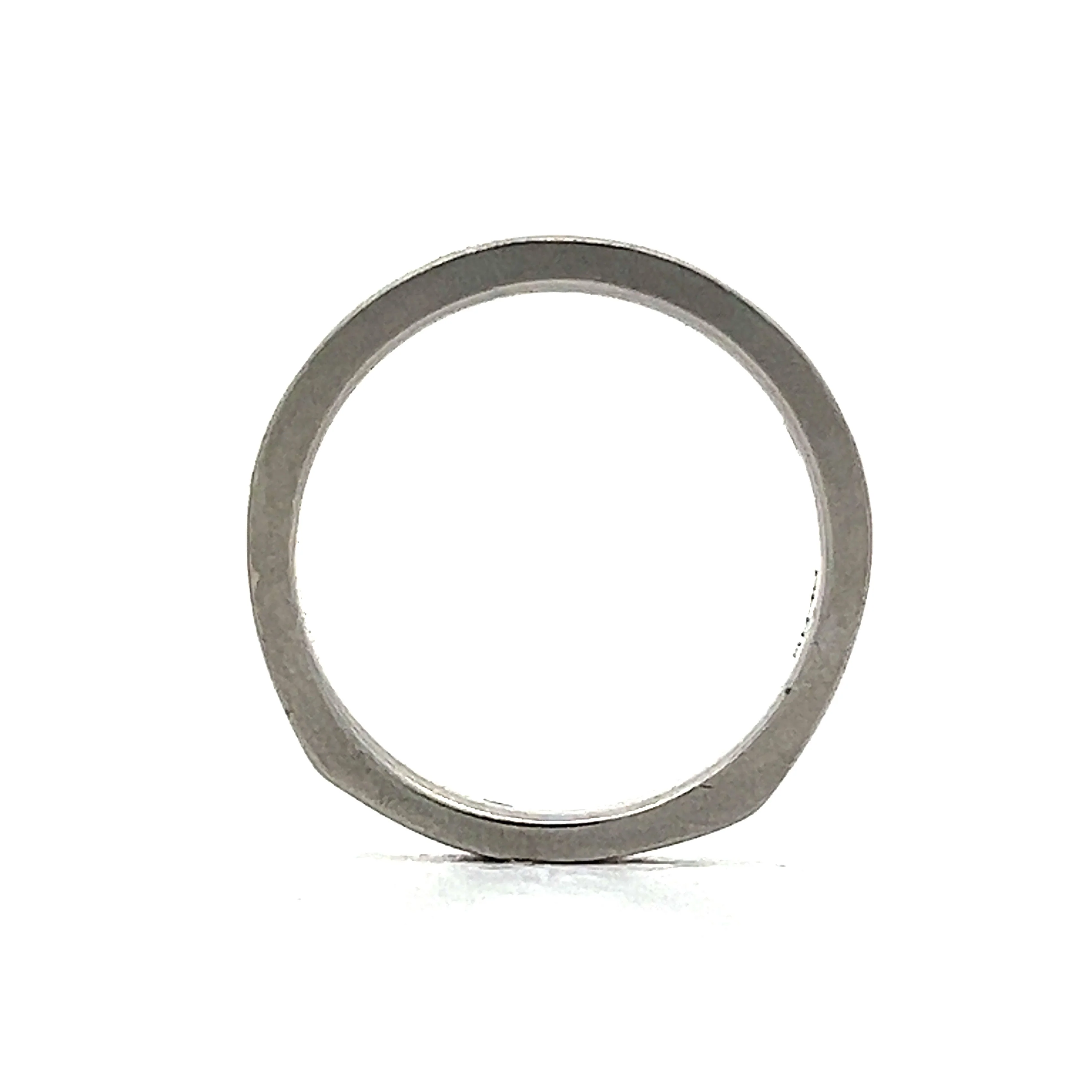 .10 Flush Set Diamond Wedding Band in Platinum - Image 4
