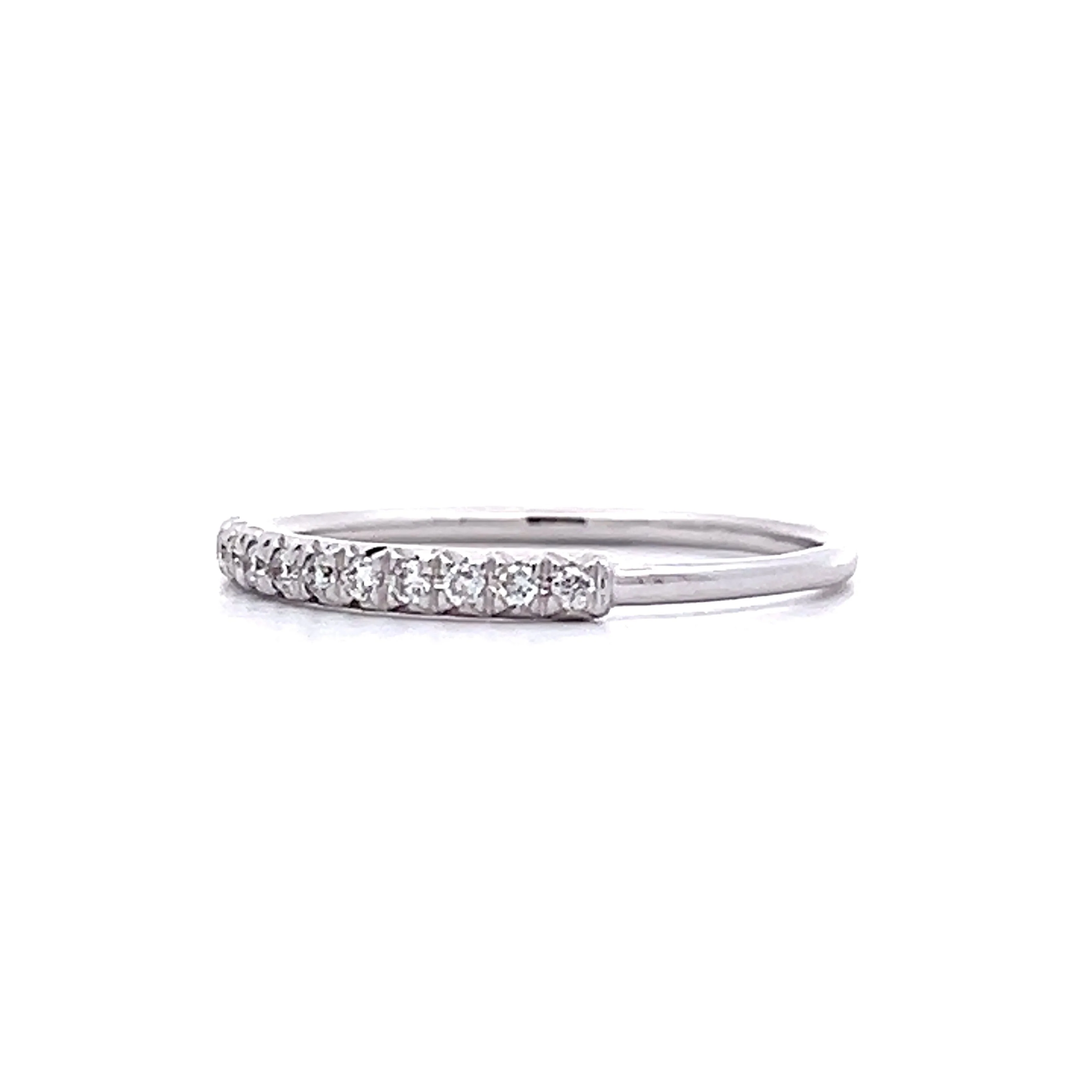 .11 Classic Diamond Wedding Band in 14k - Image 2