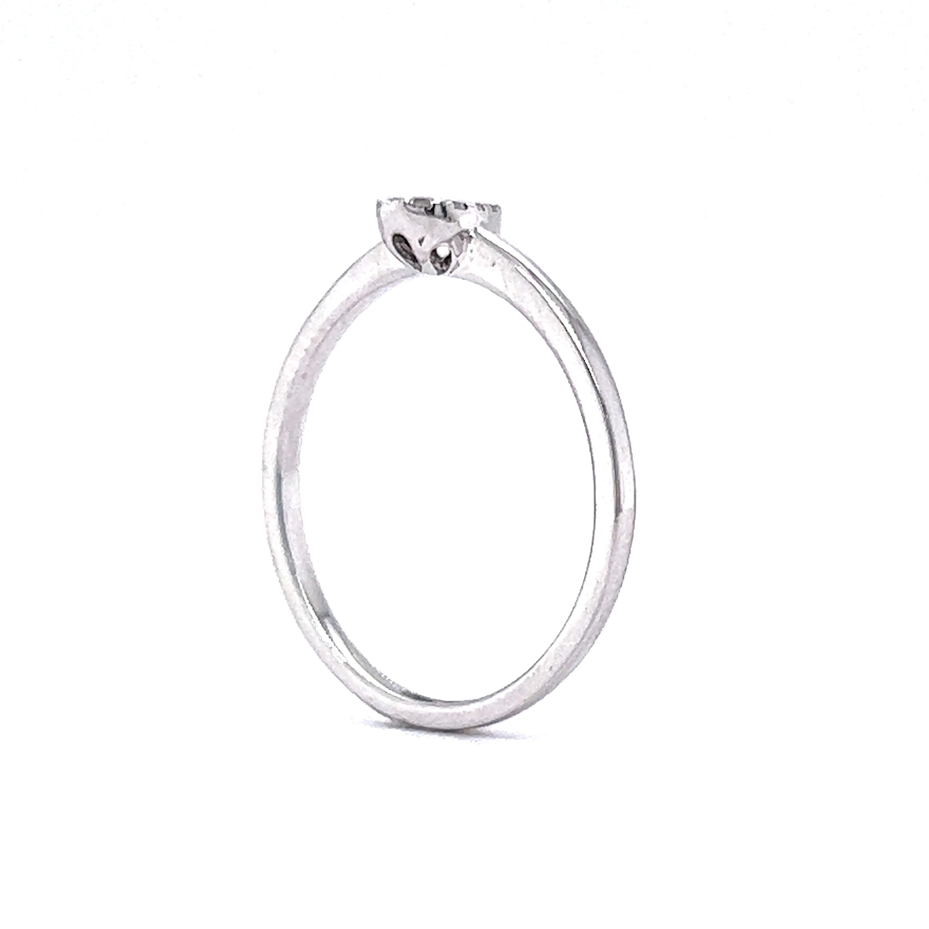 .11 Diamond Pave Right Hand Ring in 14k White Gold - Image 5