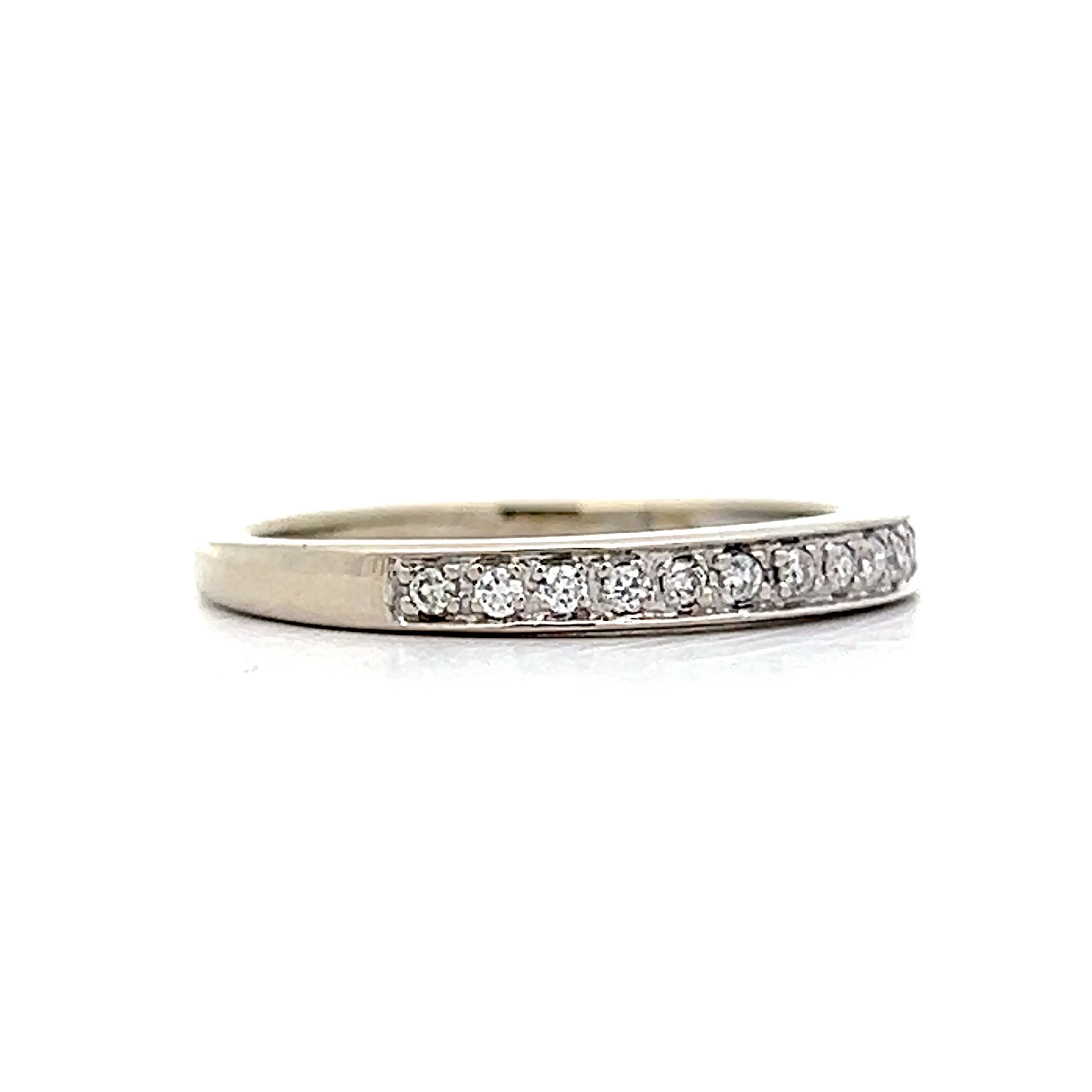 .13 Channel Set Diamond in 14k White Gold - Image 3