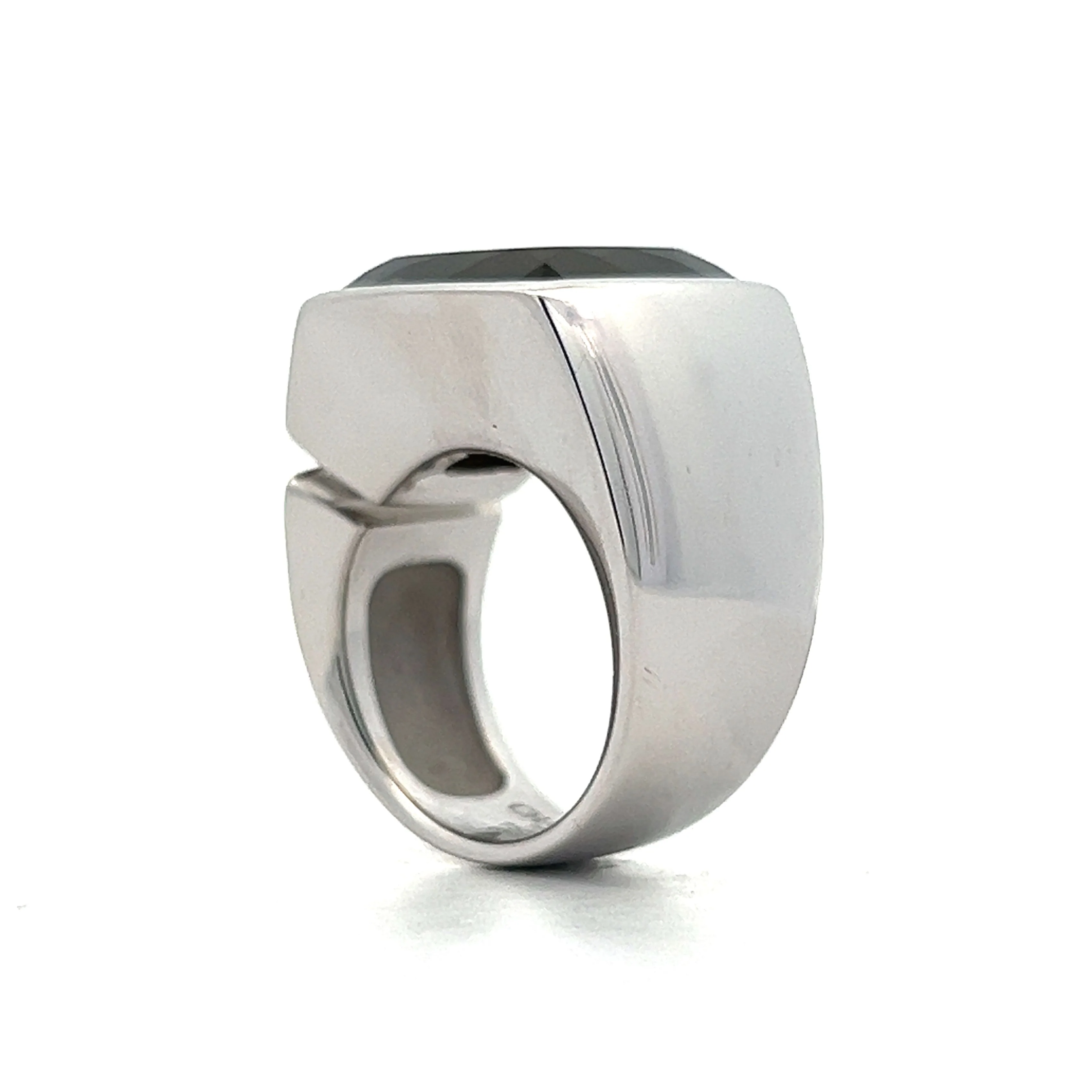 14.50 Chaumet Smoky Quartz Cocktail Ring in 18k - Image 5