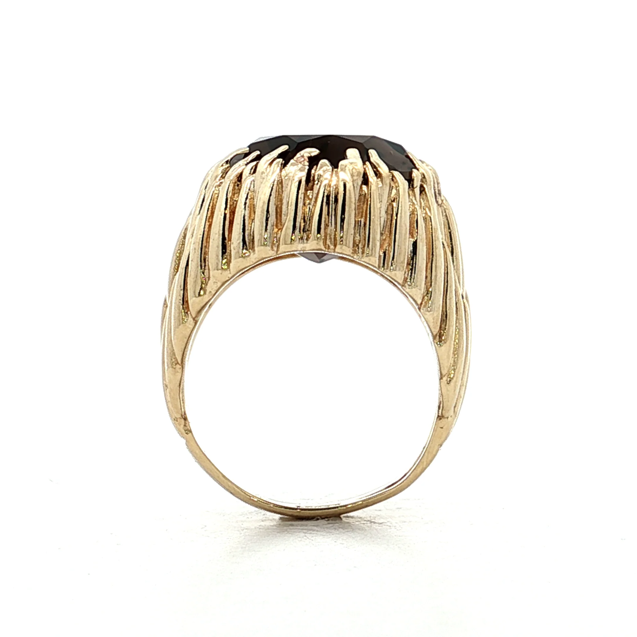 14.53 Filigree x Eleanor Leftwich Cocktail Ring in 14k Yellow Gold - Image 4