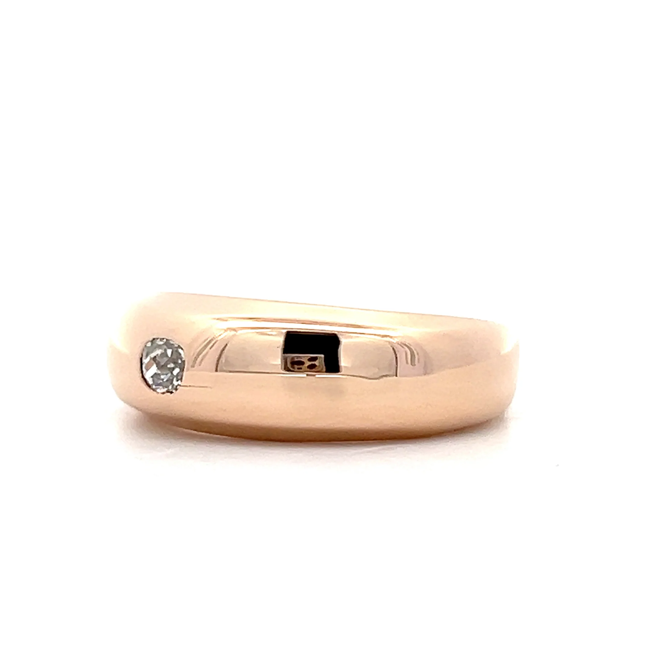 .14 Victorian Antique Mine Diamond Ring in 14k - Image 2