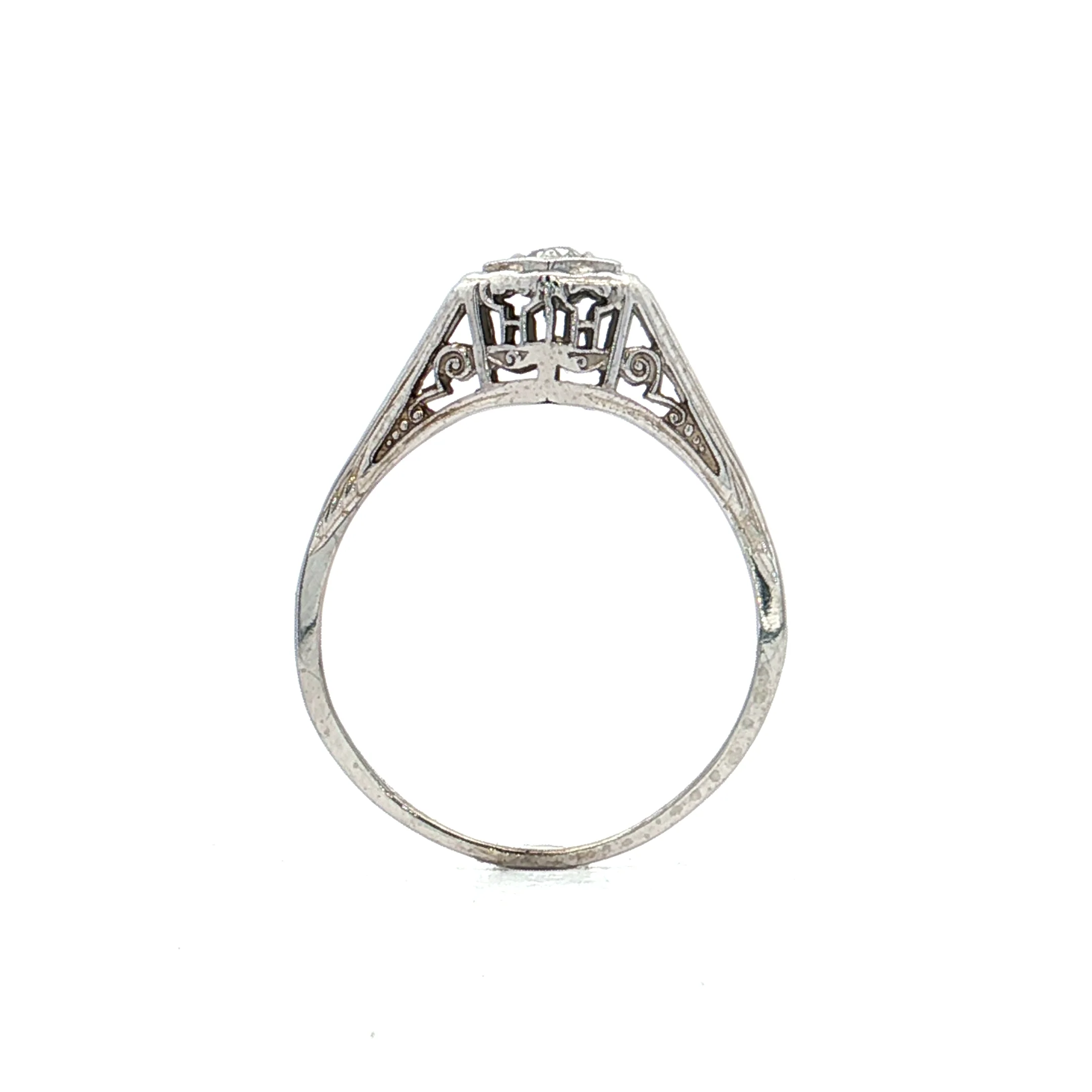 .15 Antique Old European Diamond Engagement Ring - Image 4