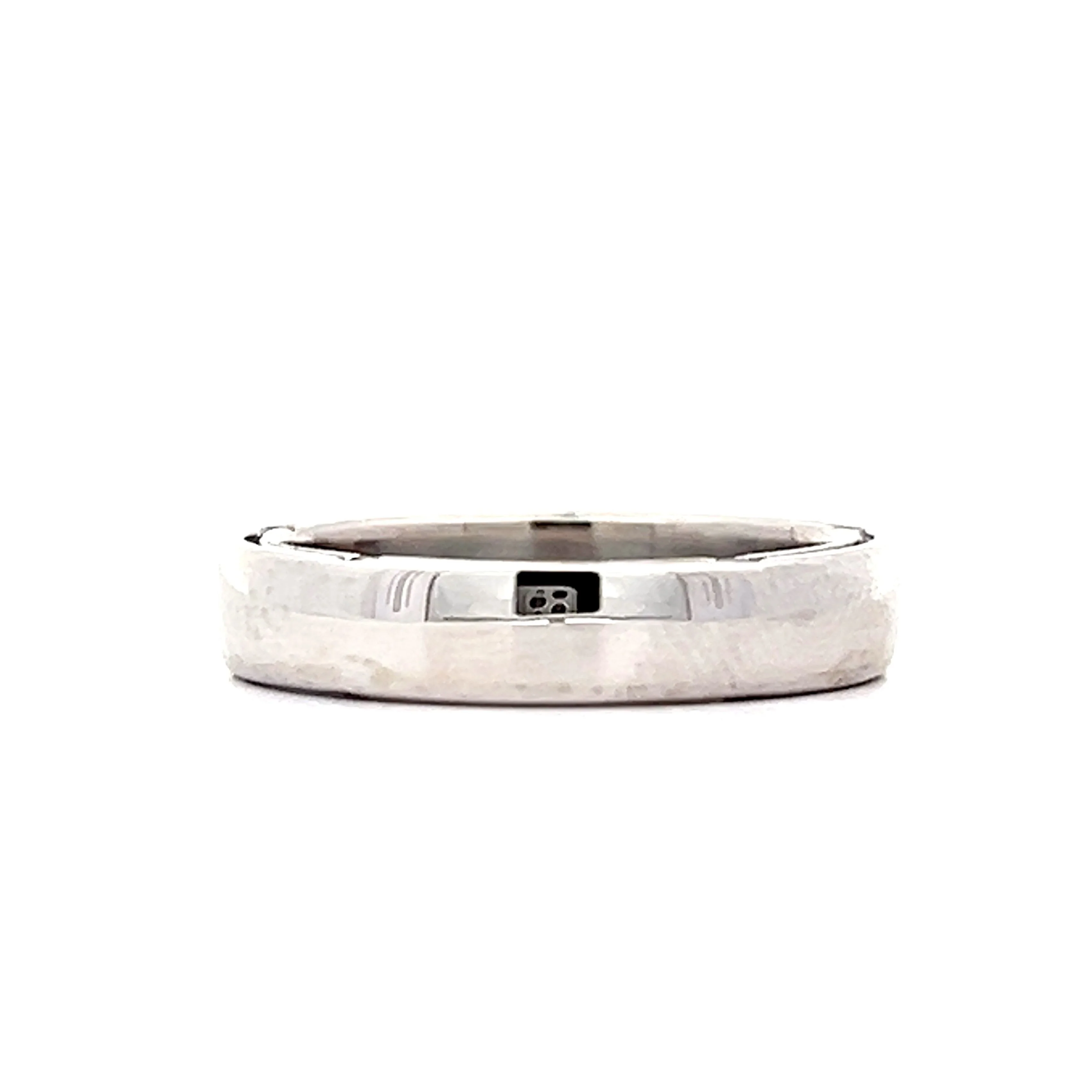 .15 Diamond Double Band in 14k White Gold - Image 3