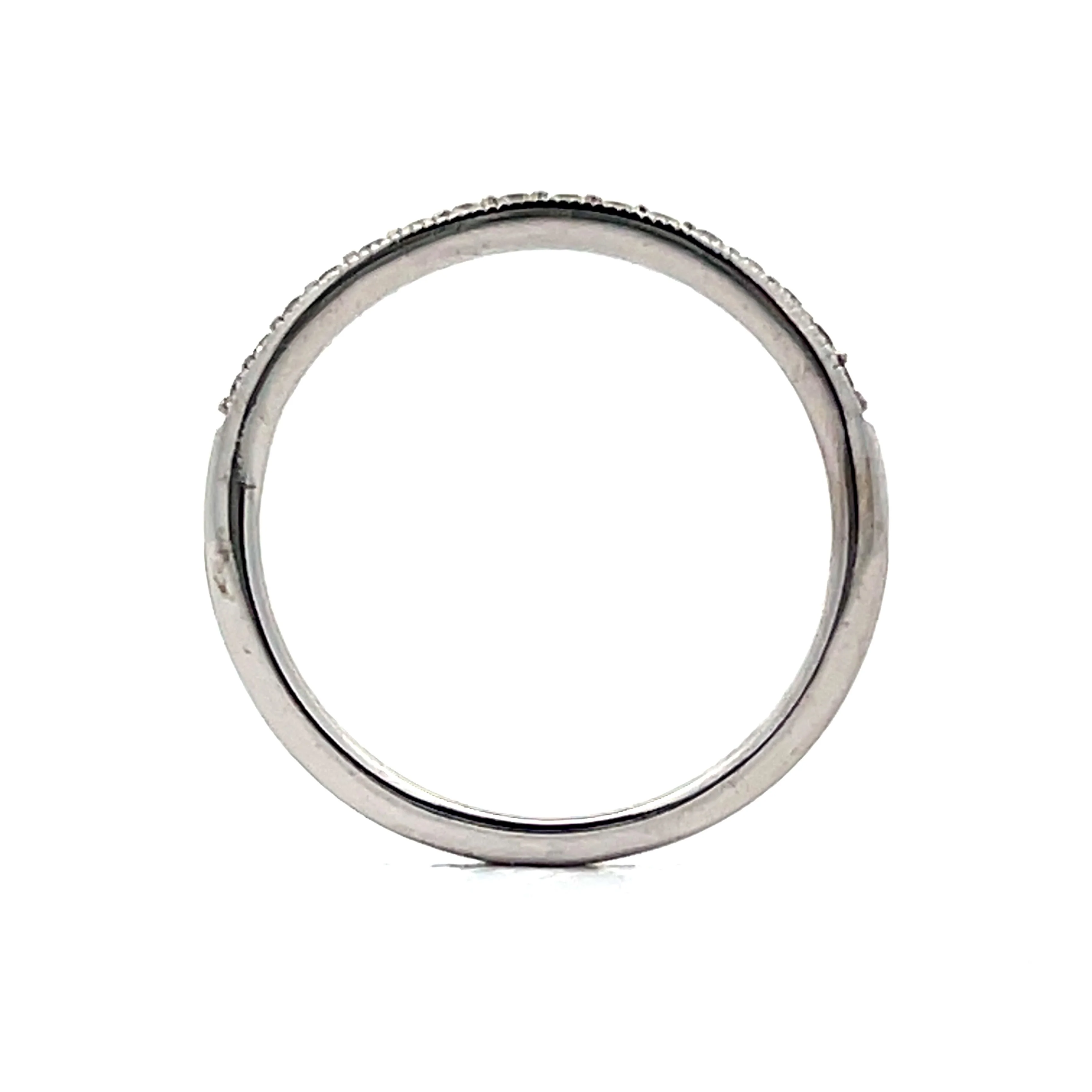.16 Classic Brilliant Diamond Wedding Band in 14k - Image 4