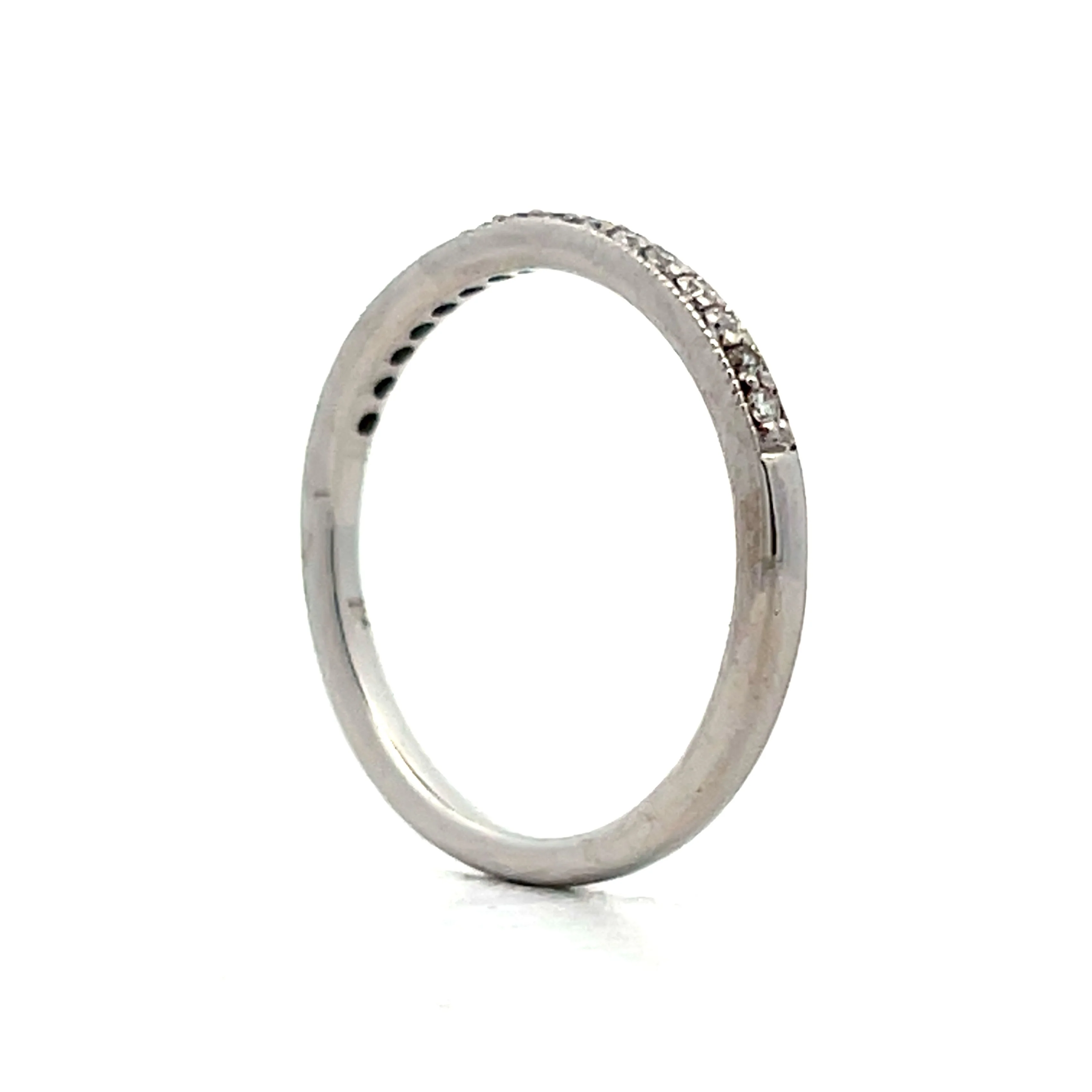 .16 Classic Brilliant Diamond Wedding Band in 14k - Image 5