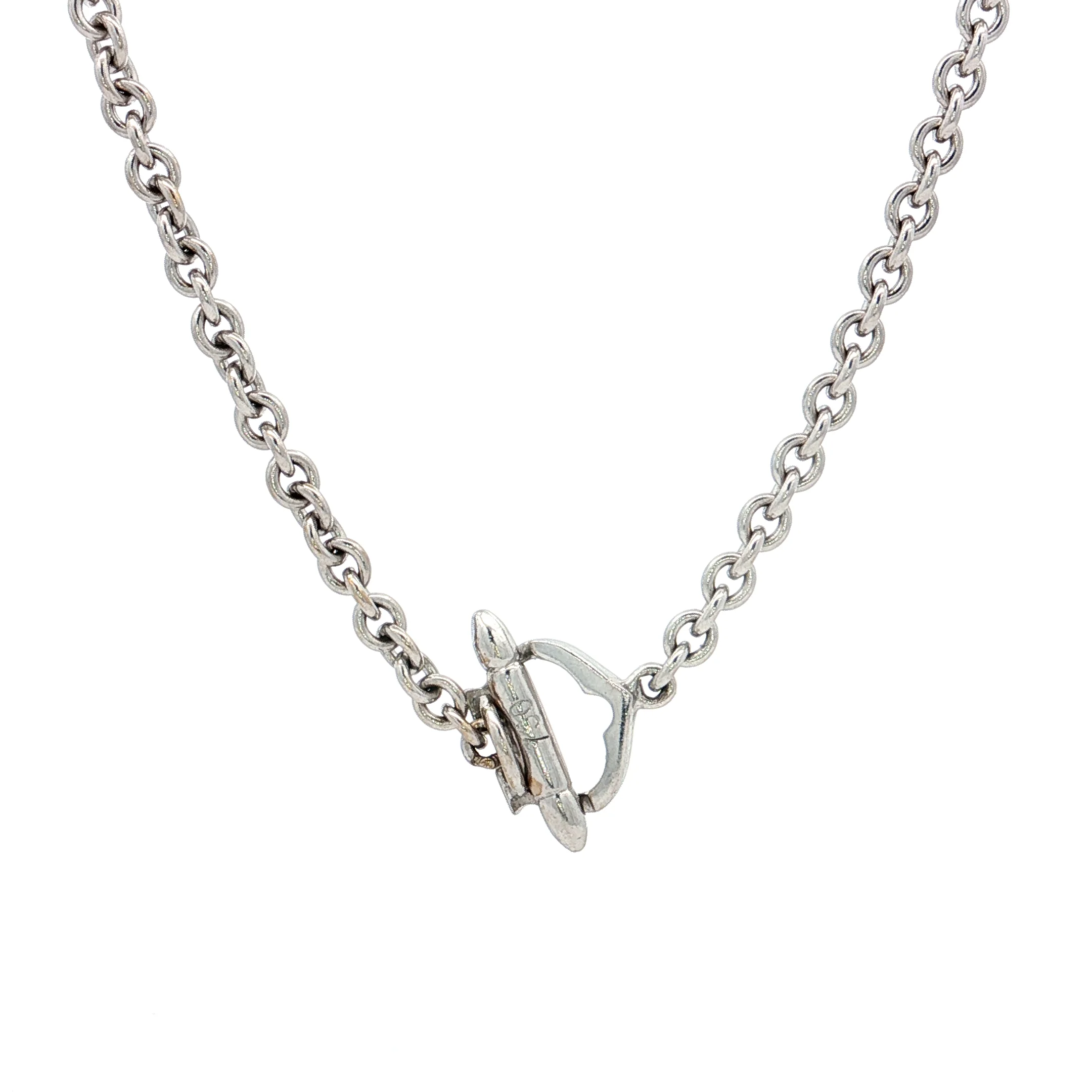16 Inch Charriol Necklace in 18k White Gold - Image 4