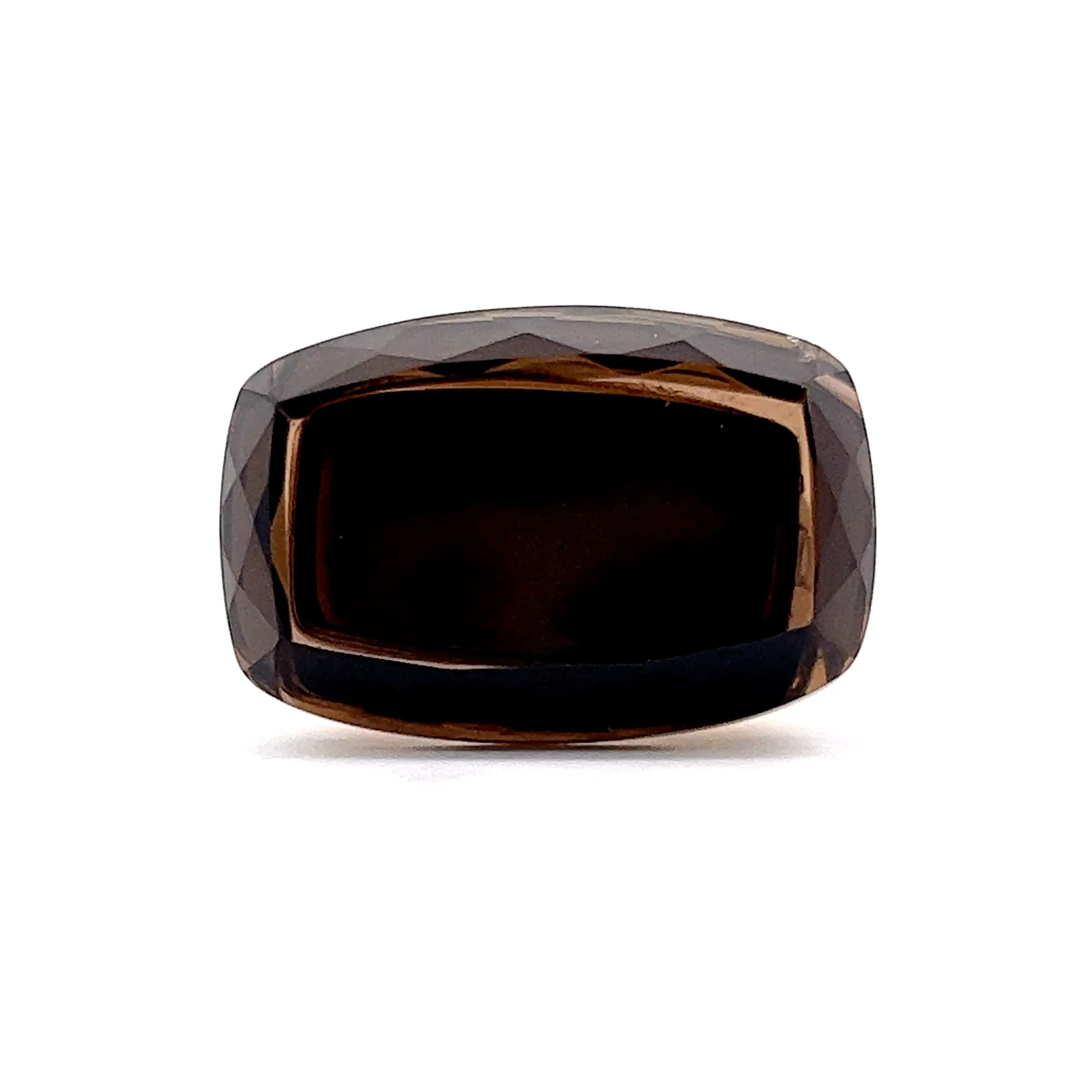 H. Stern Smoky Quartz & Hidden Diamond Cocktail Ring in 18K Yellow Gold
