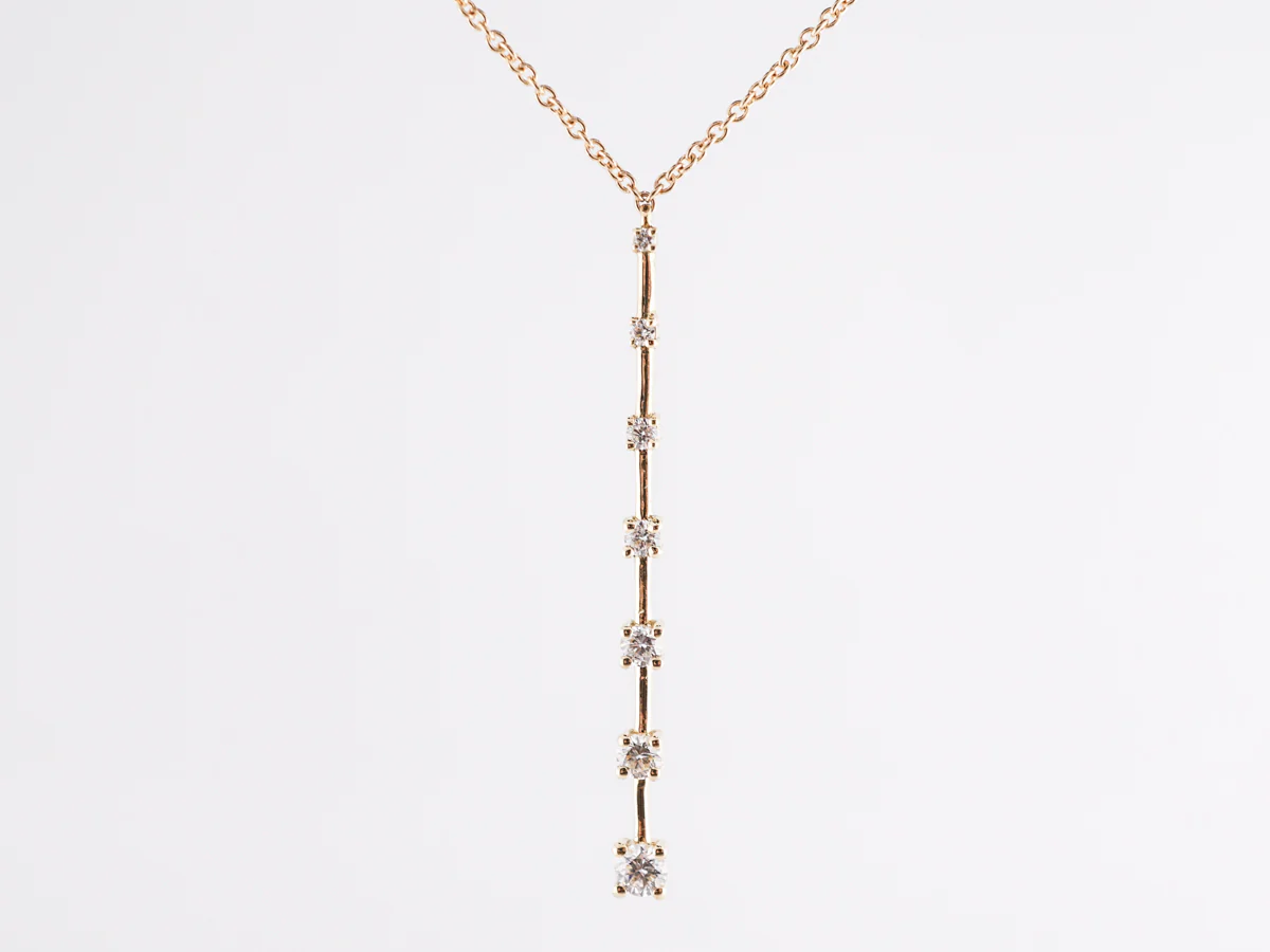 .17 Diamond Pendant Necklace in 18K Yellow Gold - Image 2