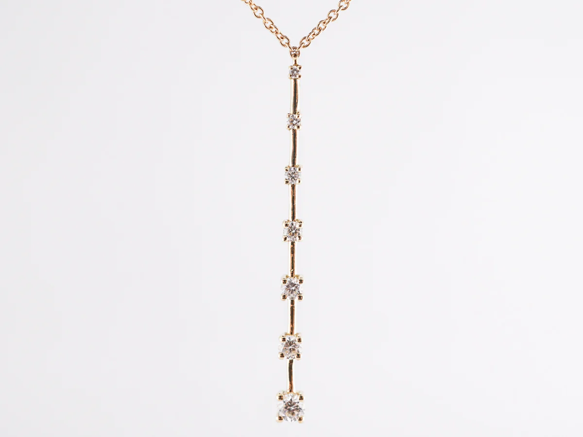 .17 Diamond Pendant Necklace in 18K Yellow Gold - Image 3