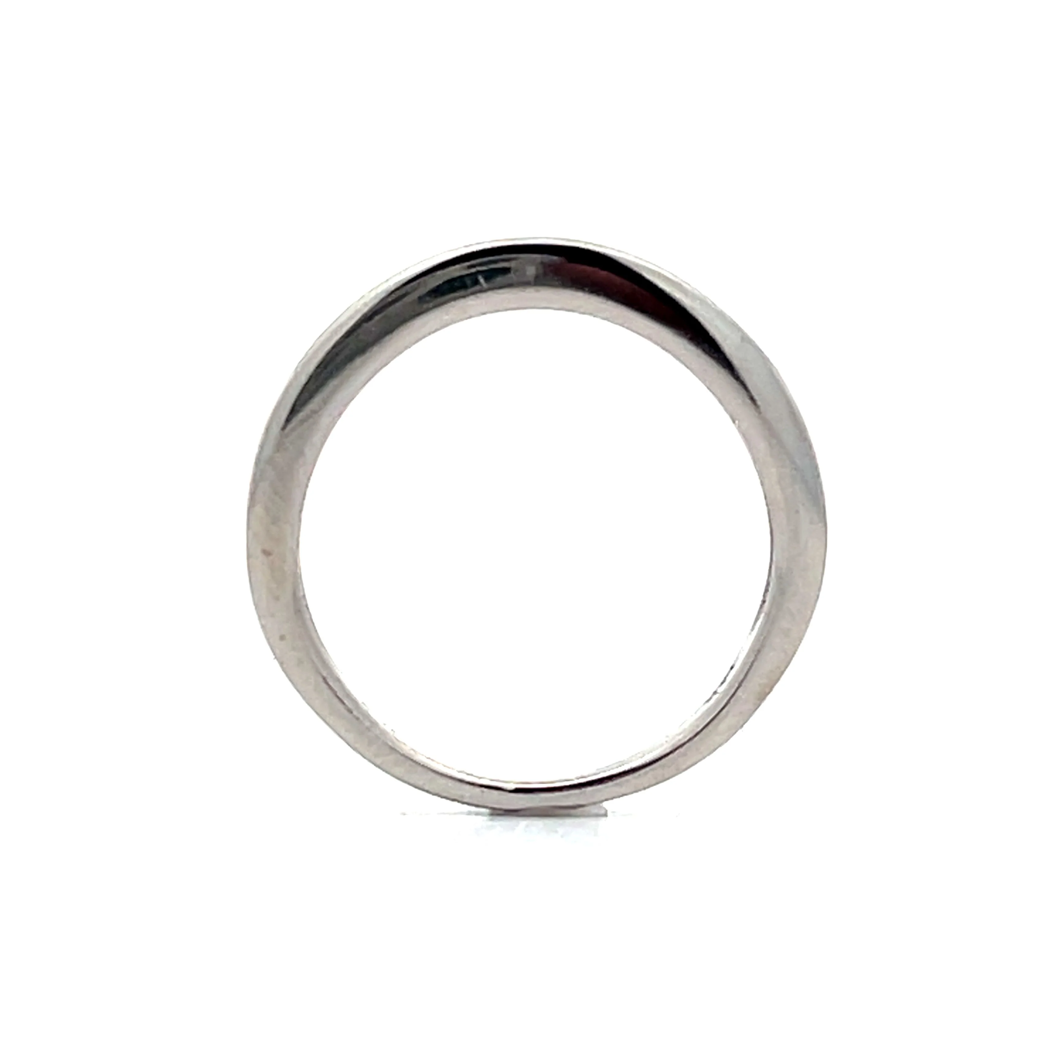 .18 Brilliant Diamond Wedding Band in 14k White Gold - Image 4