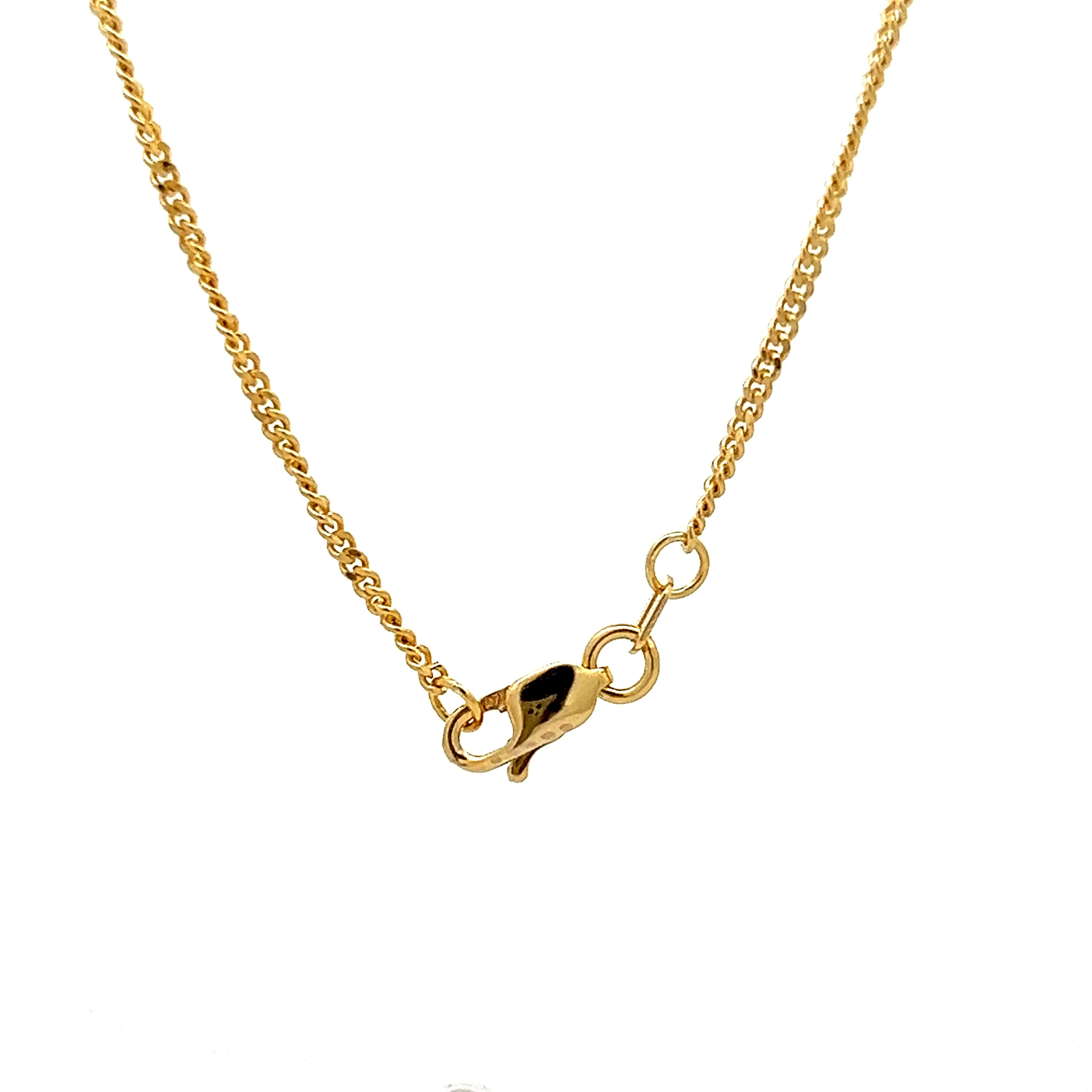 18 Inch Cable Chain Necklace in 14k Yellow Gold - Image 4